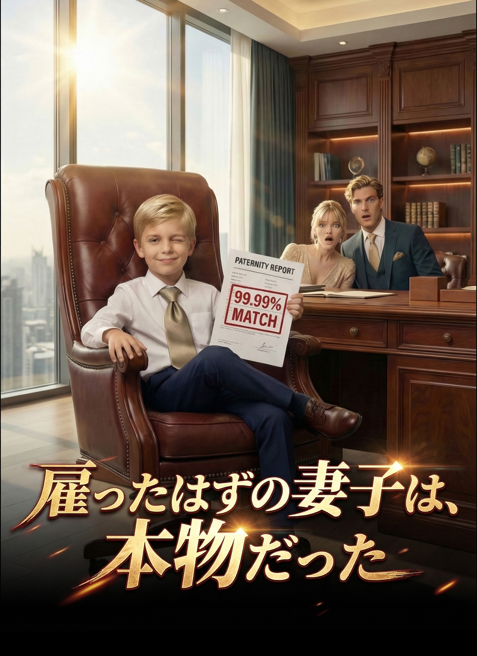 雇ったはずの妻子は、本物だった