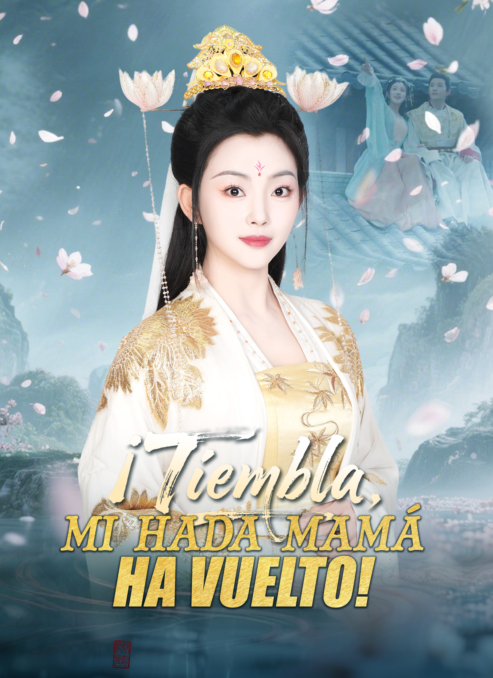 [Doblado]¡Tiembla, mi hada mamá ha vuelto!