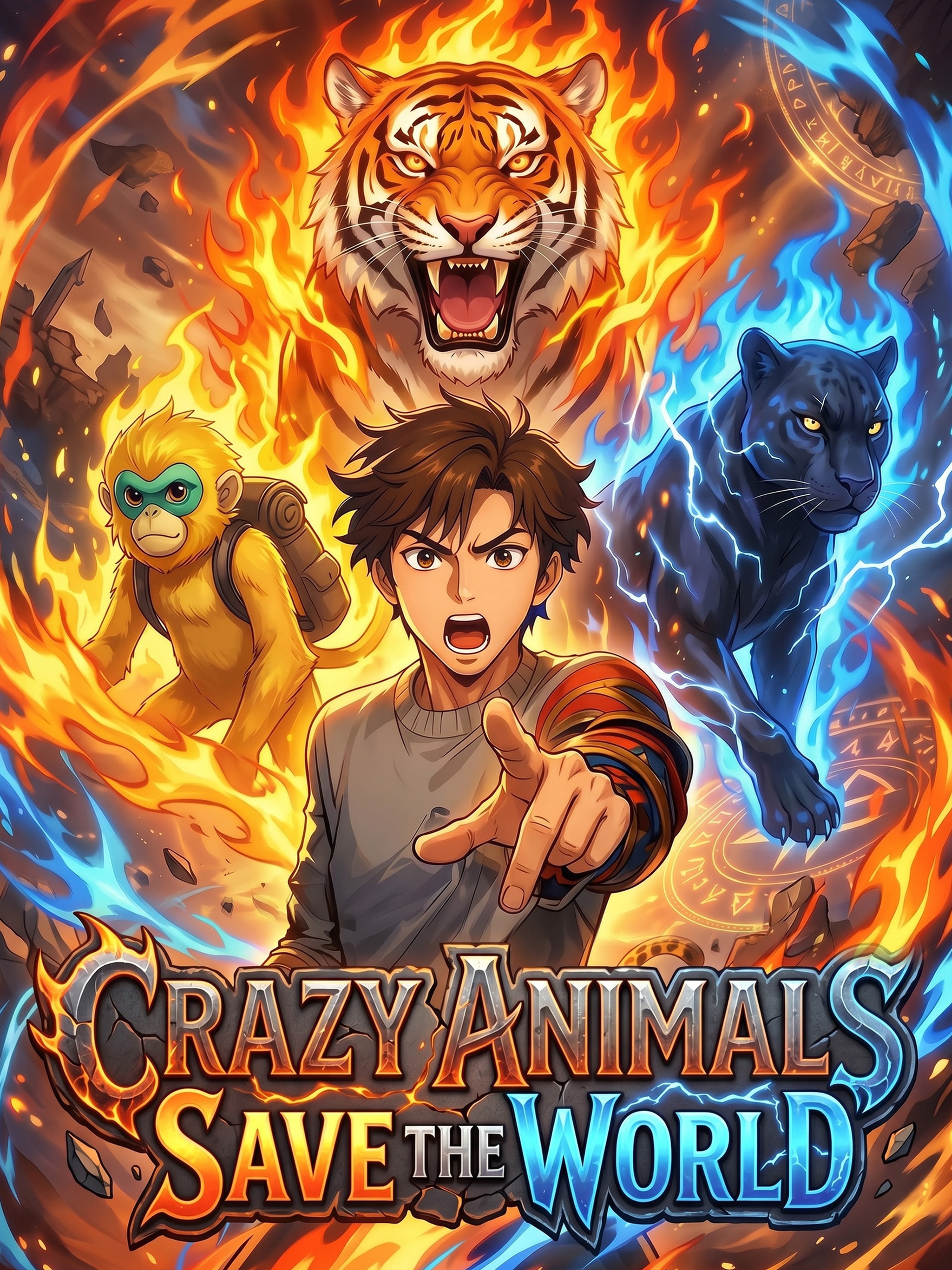 Crazy Animals Save the World
