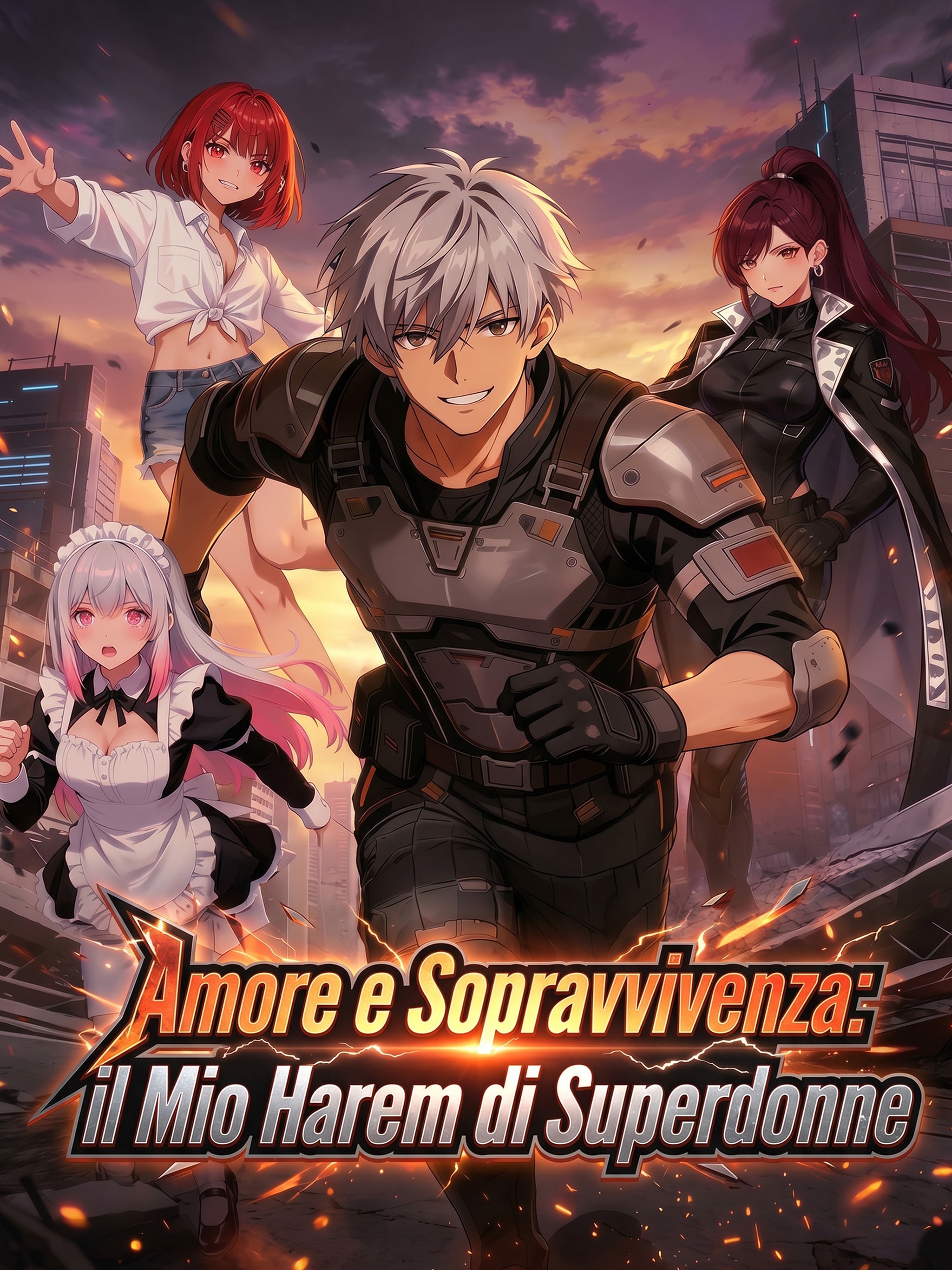 Amore e Sopravvivenza: il Mio Harem di Superdonne