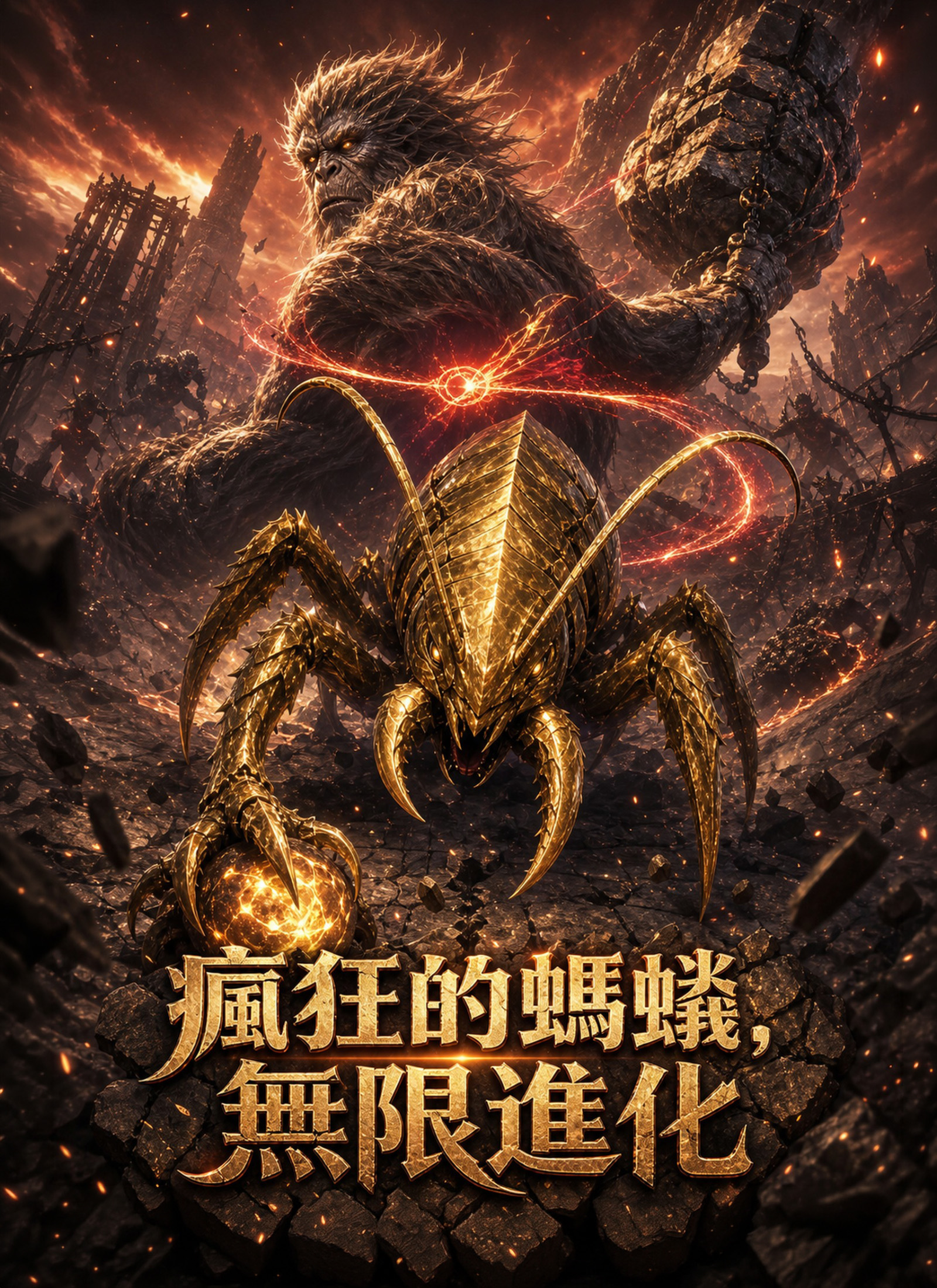 瘋狂的螞蟻，無限進化
