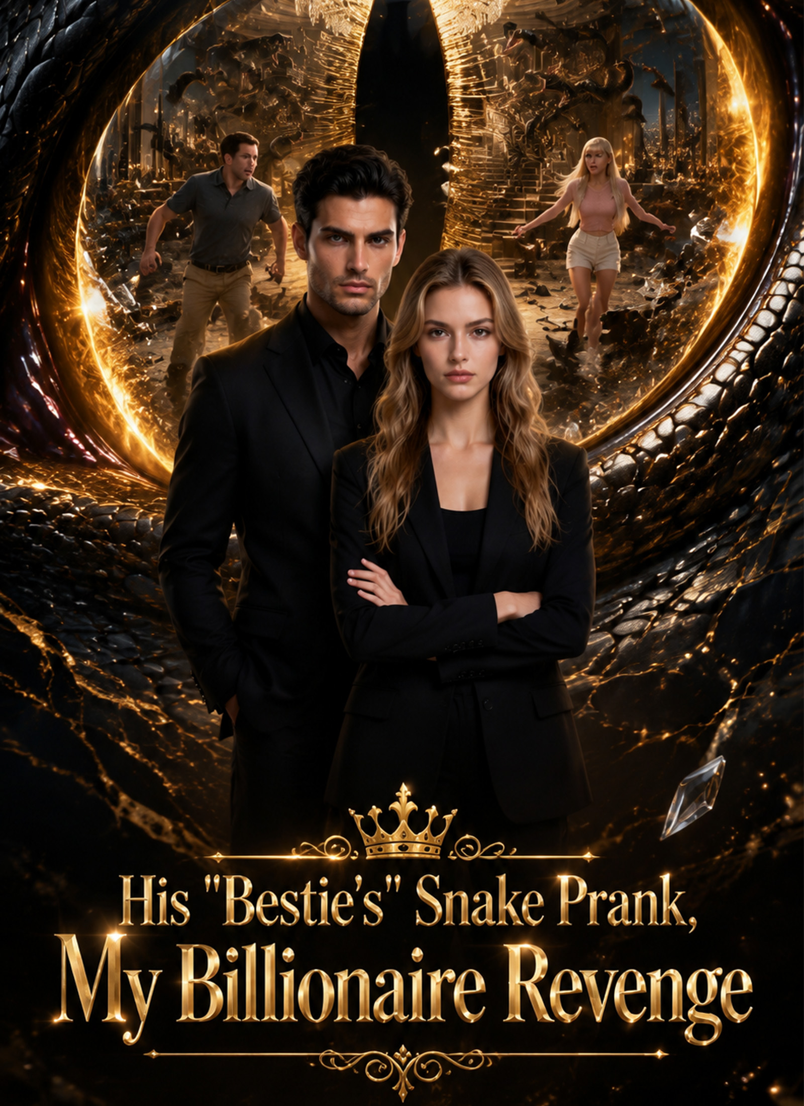 His "Bestie's" Snake Prank, My Billionaire Revenge