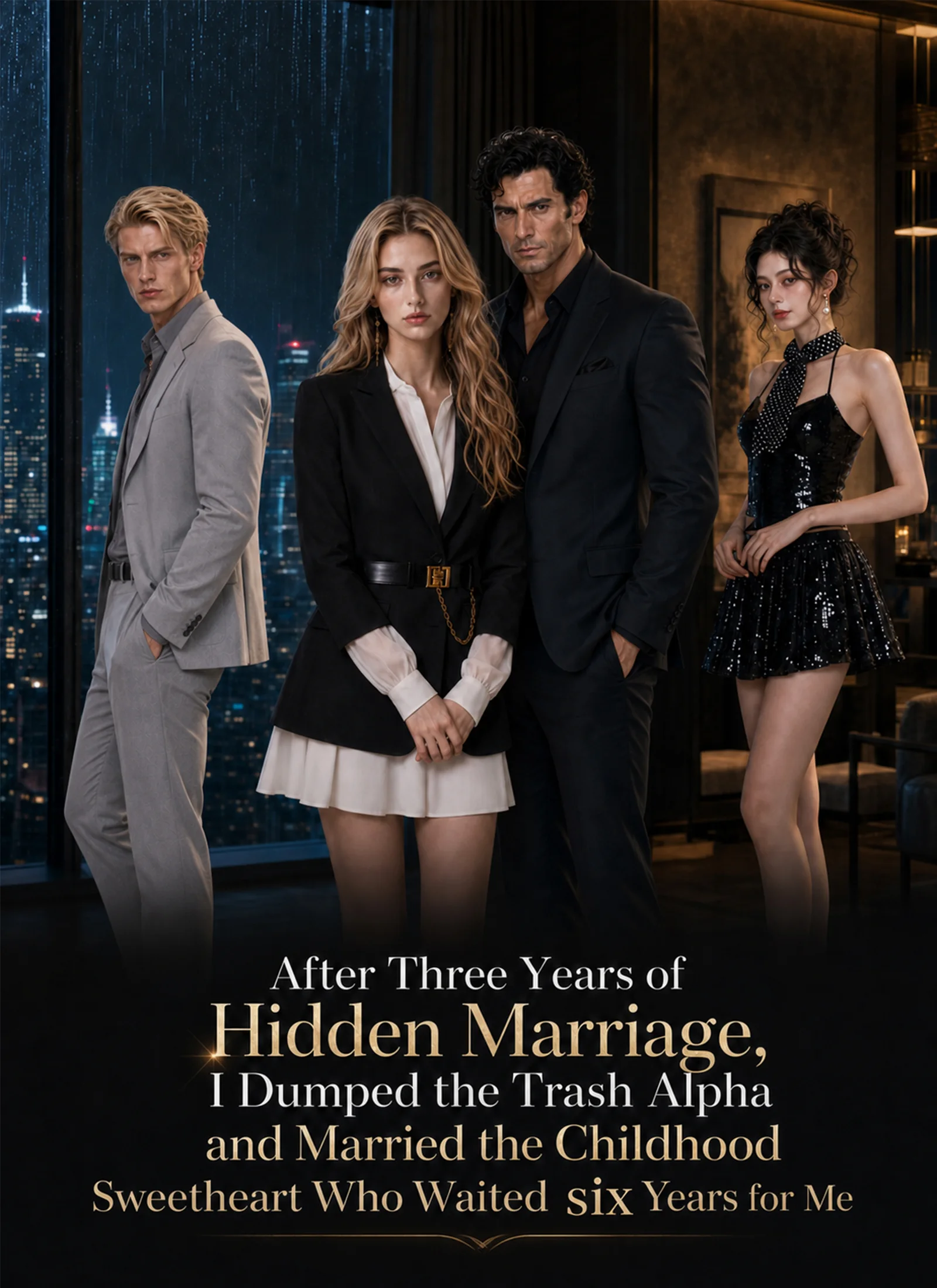 After Three Years of Hidden Marriage, I Dumped the Trash Alpha and Married the Childhood Sweetheart Who Waited 6 Years for Me