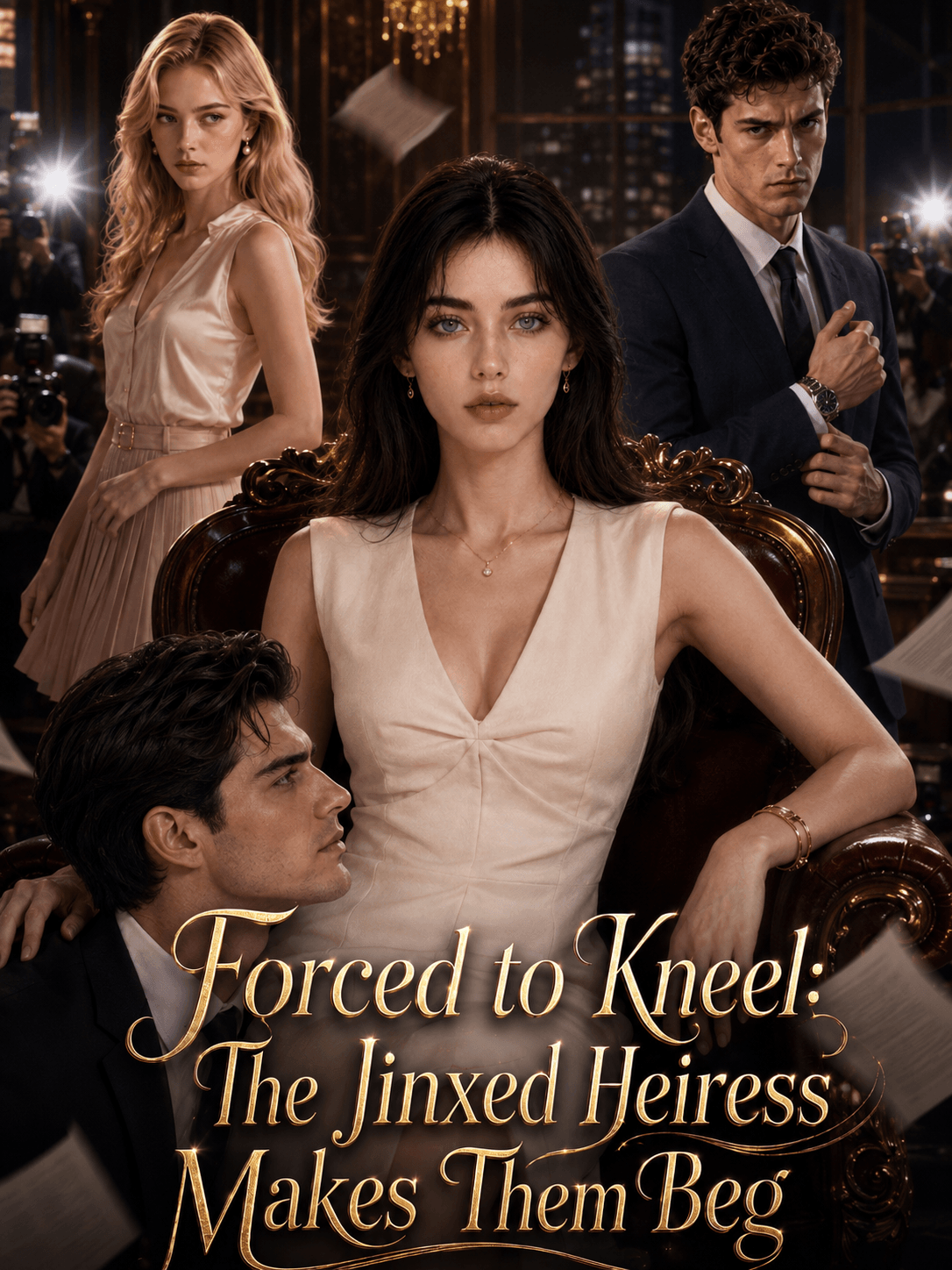 Forced to Kneel: The Jinxed Heiress Makes Them Beg