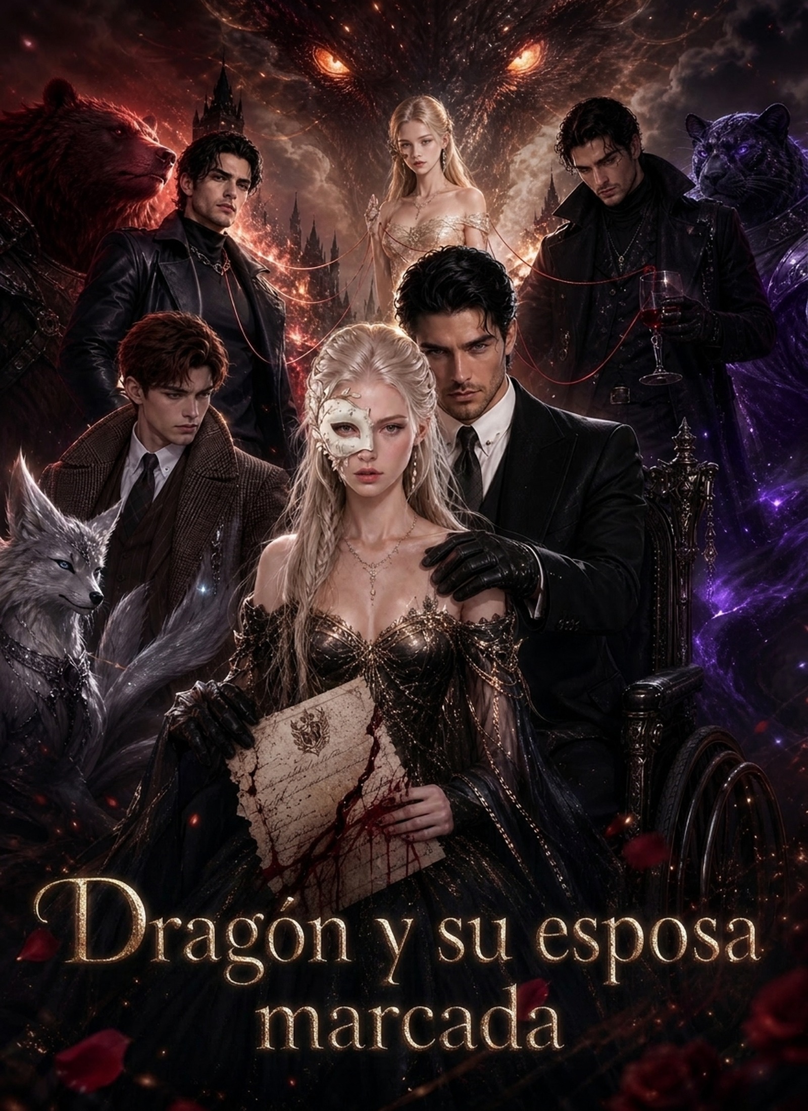 Dragón y su esposa marcada