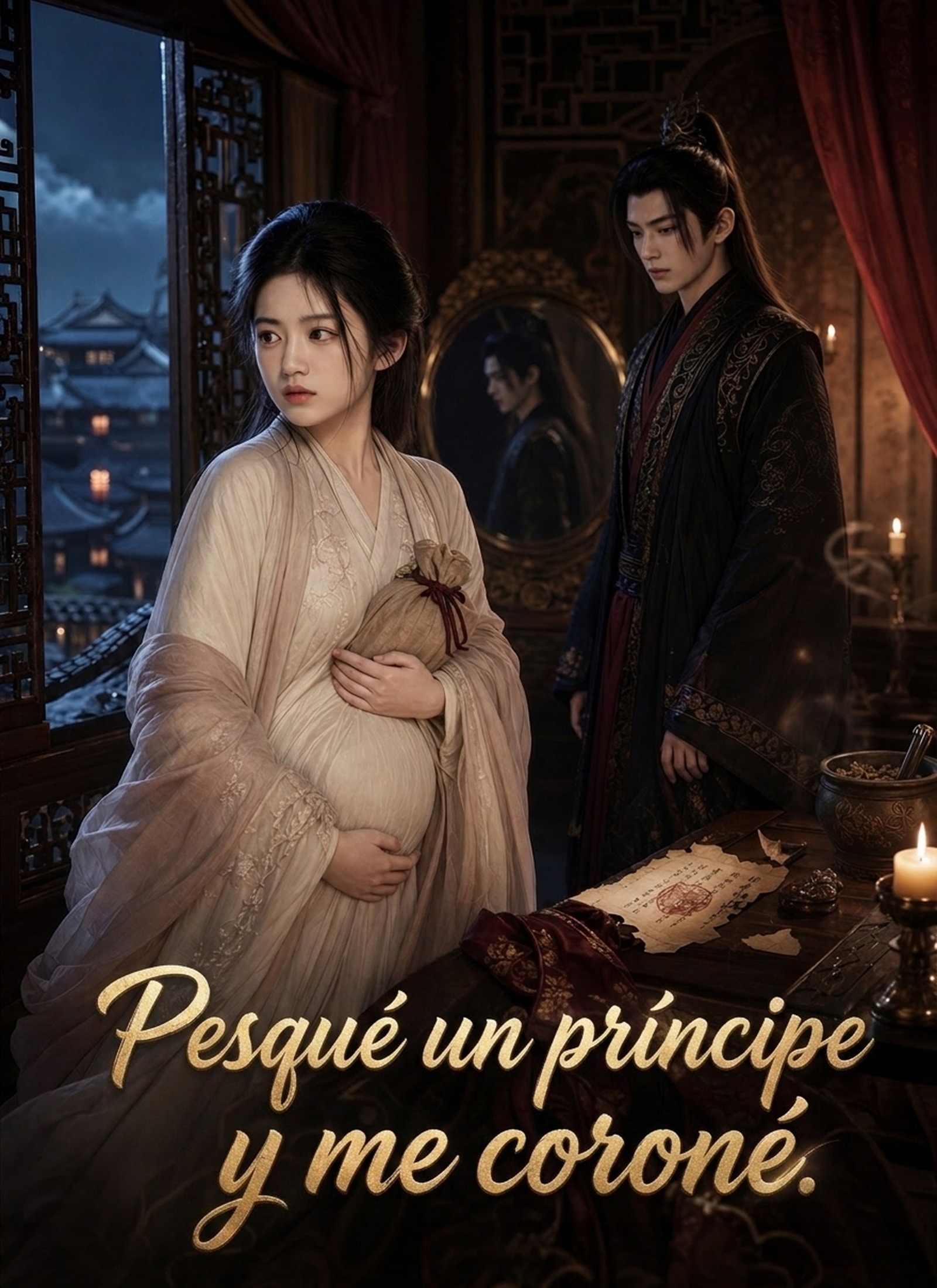 Pesqué un príncipe y me coroné.