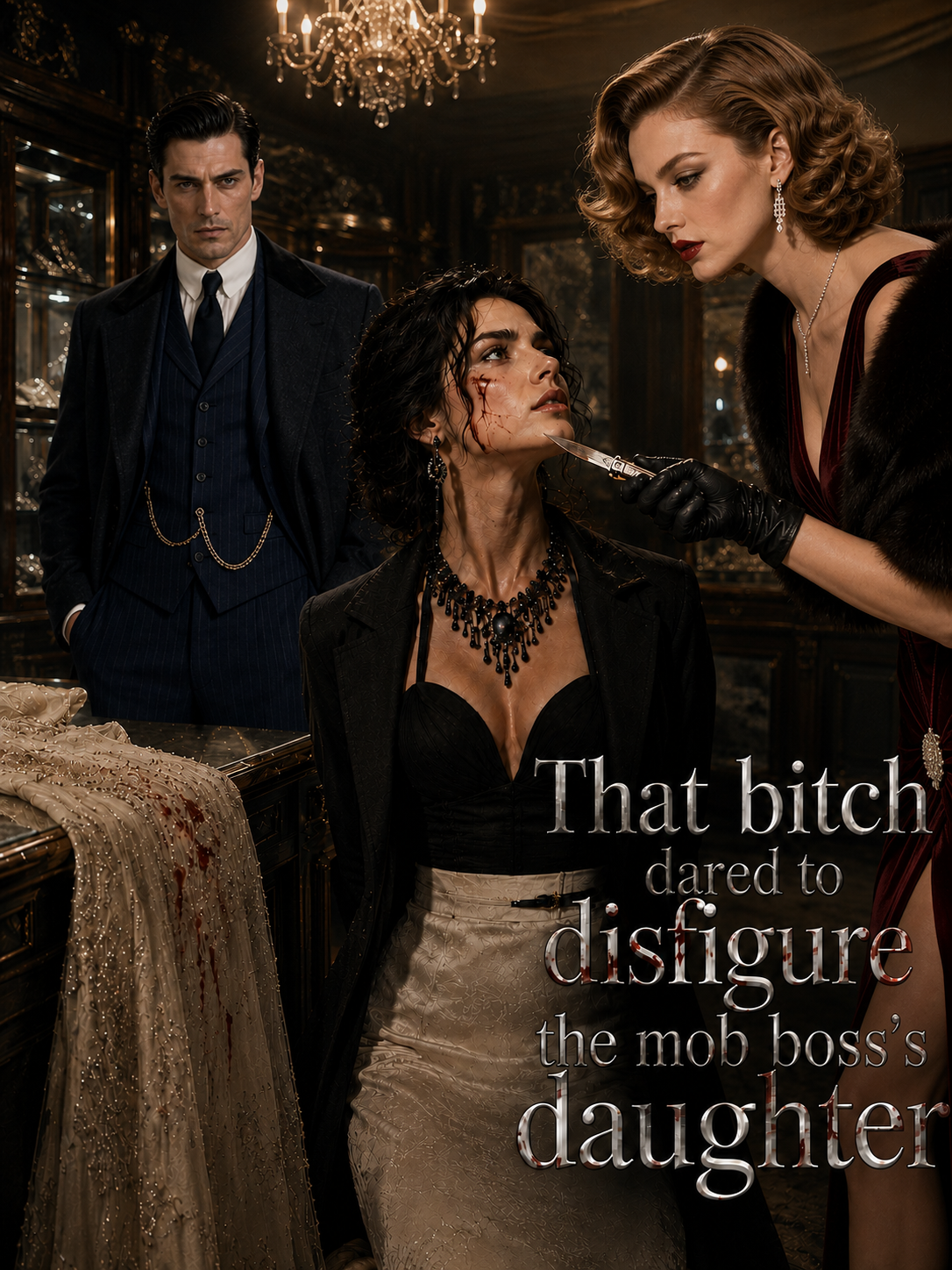That bitch dared to disfigure the mob boss's daughter.