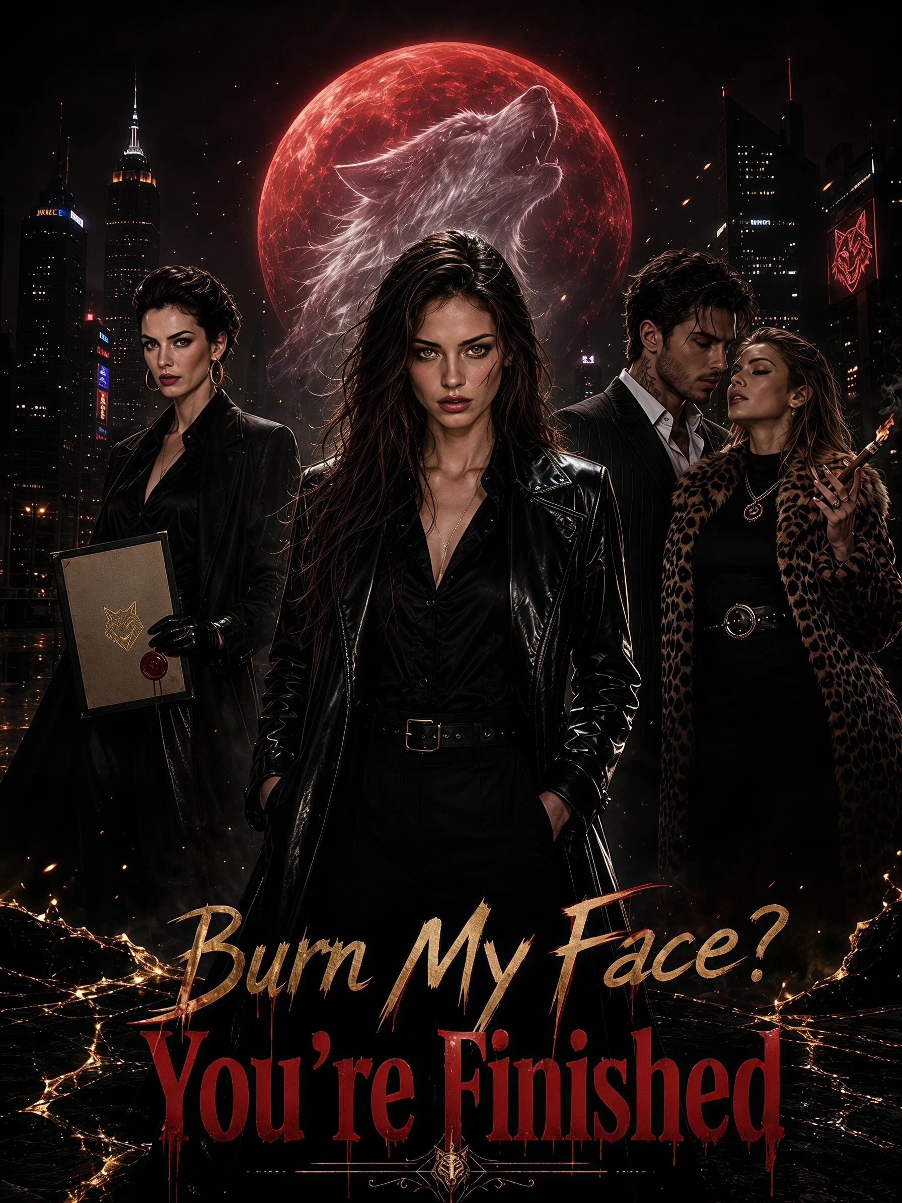 Burn My Face？You’re Finished