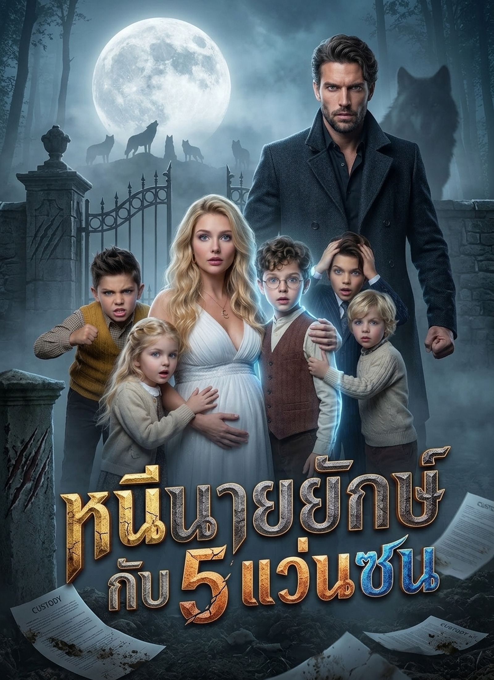หนีนายยักษ์ กับ 5 แว่นซน