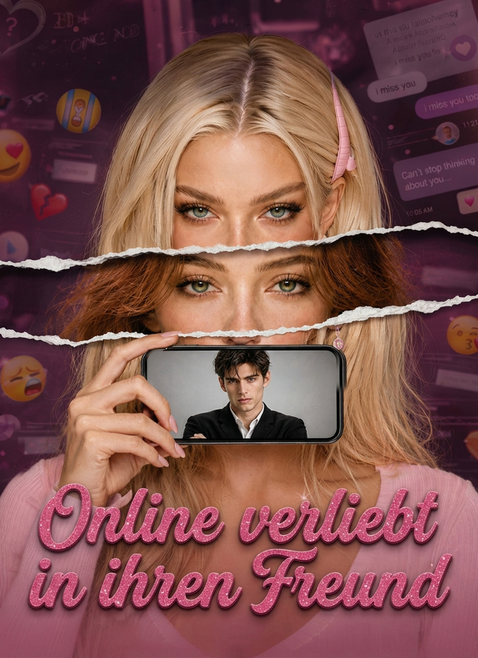 Online verliebt in ihren Freund