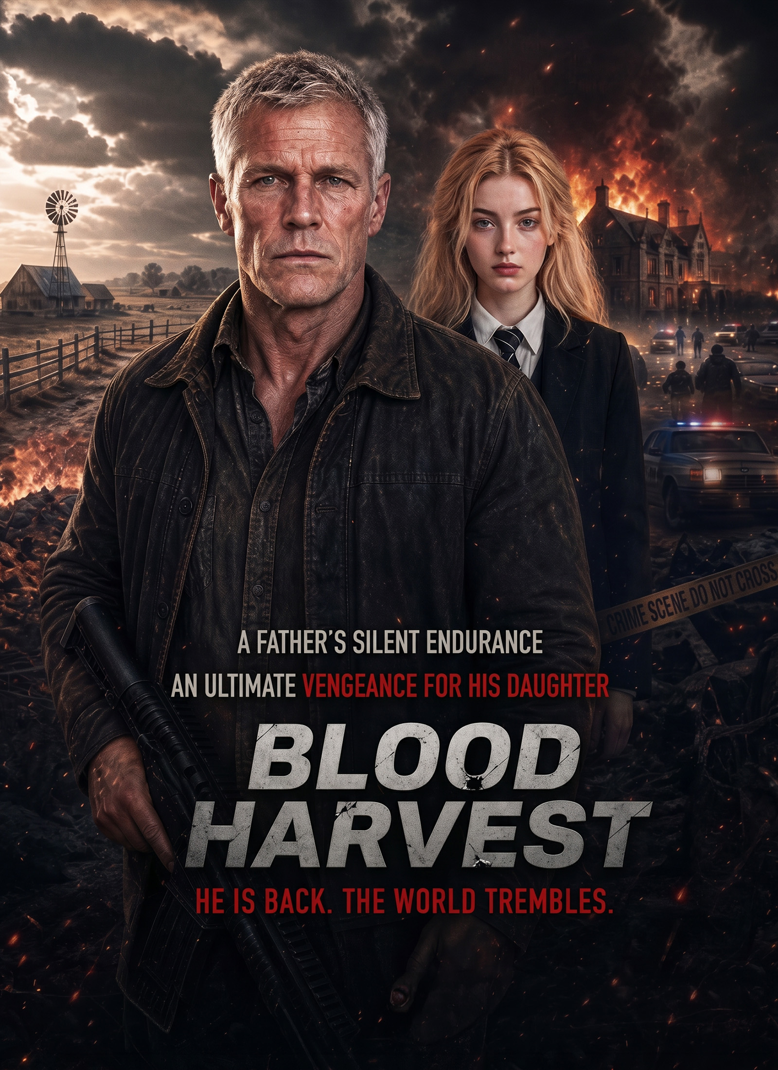 Póster de Blood Harvest