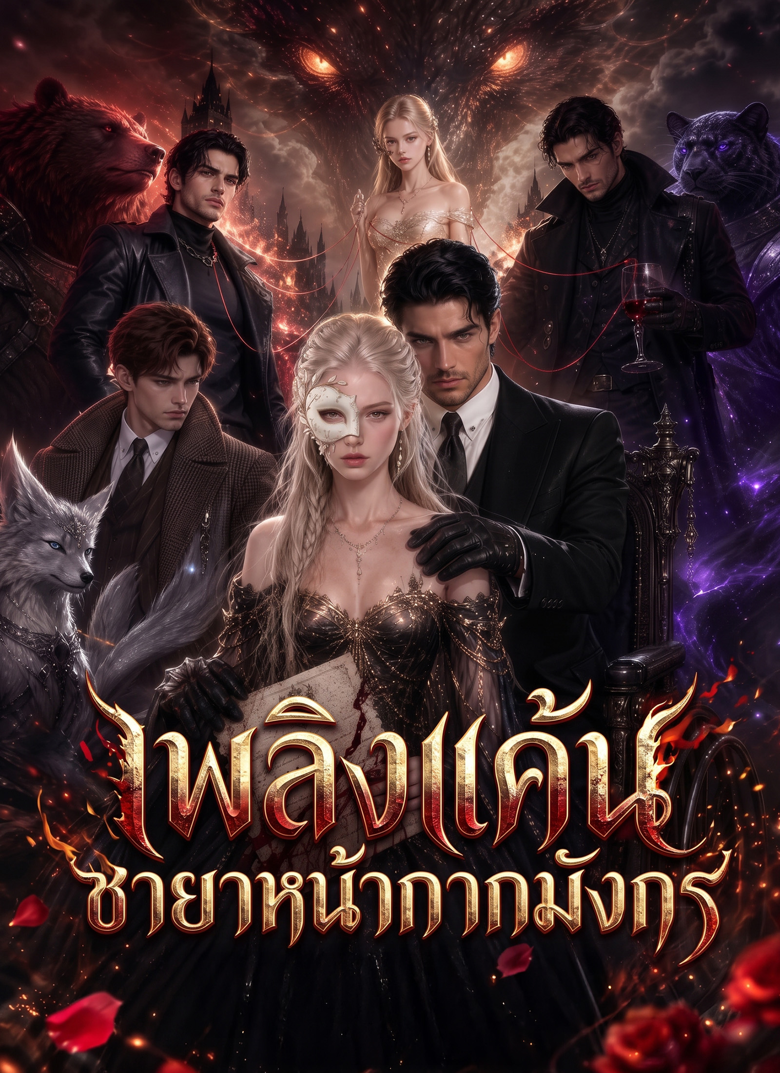 เพลิงแค้นชายาหน้ากากมังกร