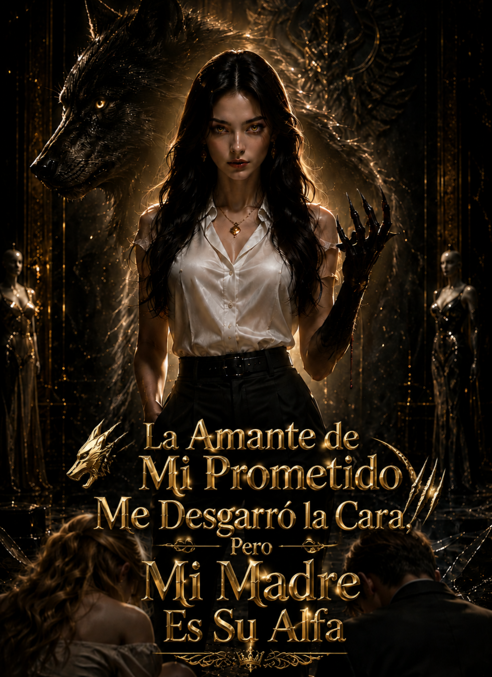 La Amante de Mi Prometido Me Desgarró la Cara, Pero Mi Madre Es Su Alfa