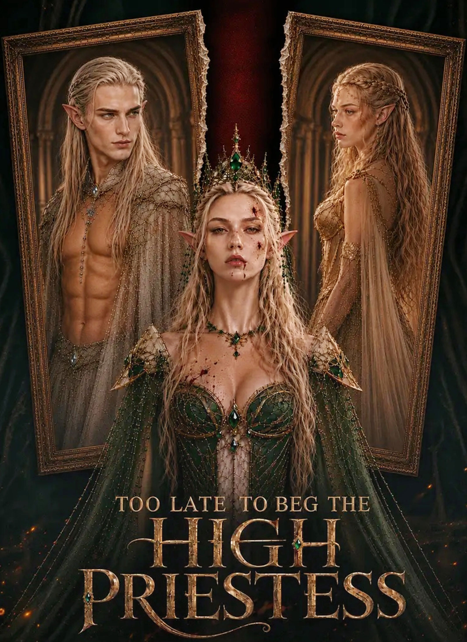 TOO LATE TO BEG THE HIGH PRIESTESS