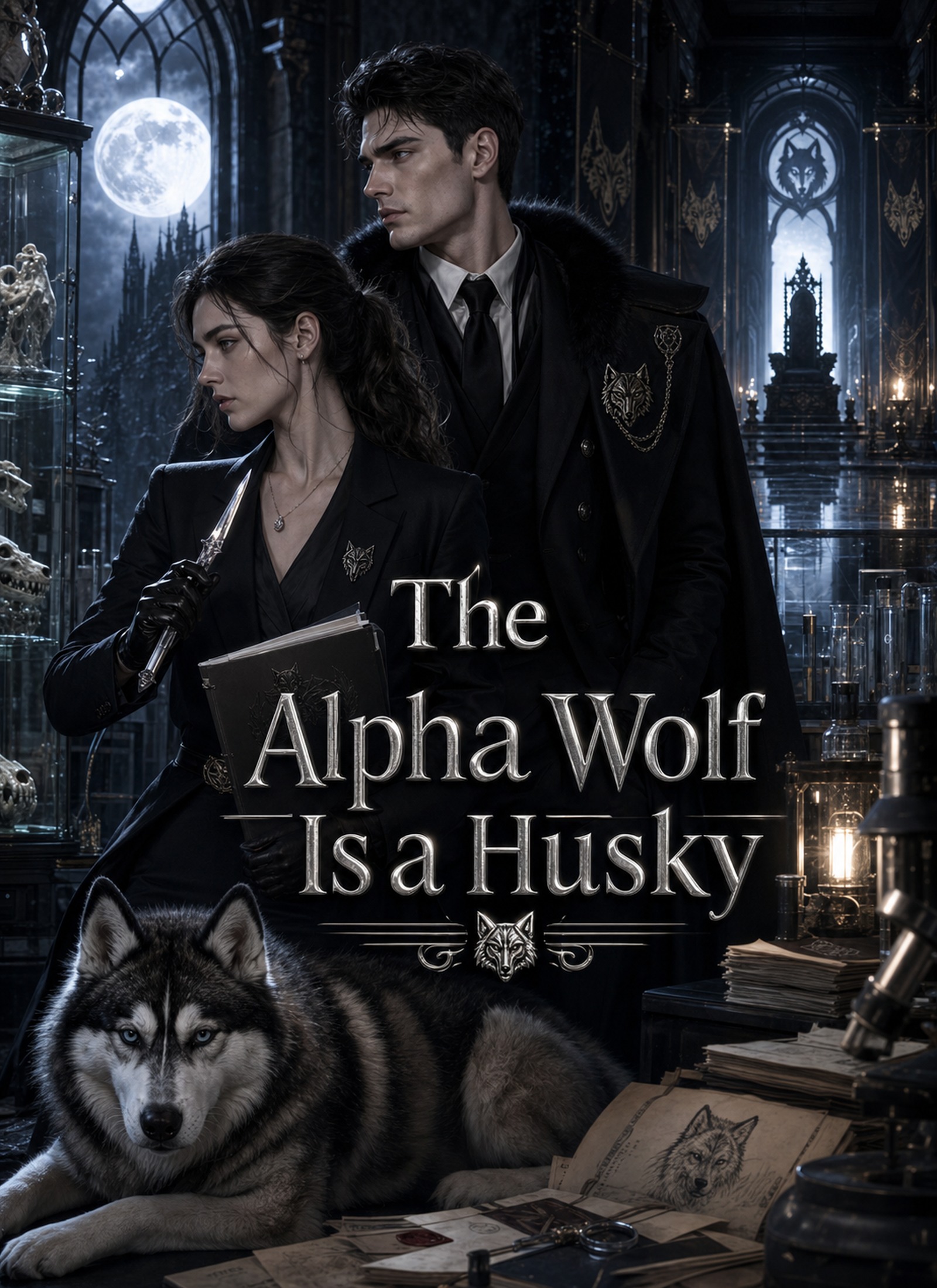 The Alpha Wolf Is a Husky