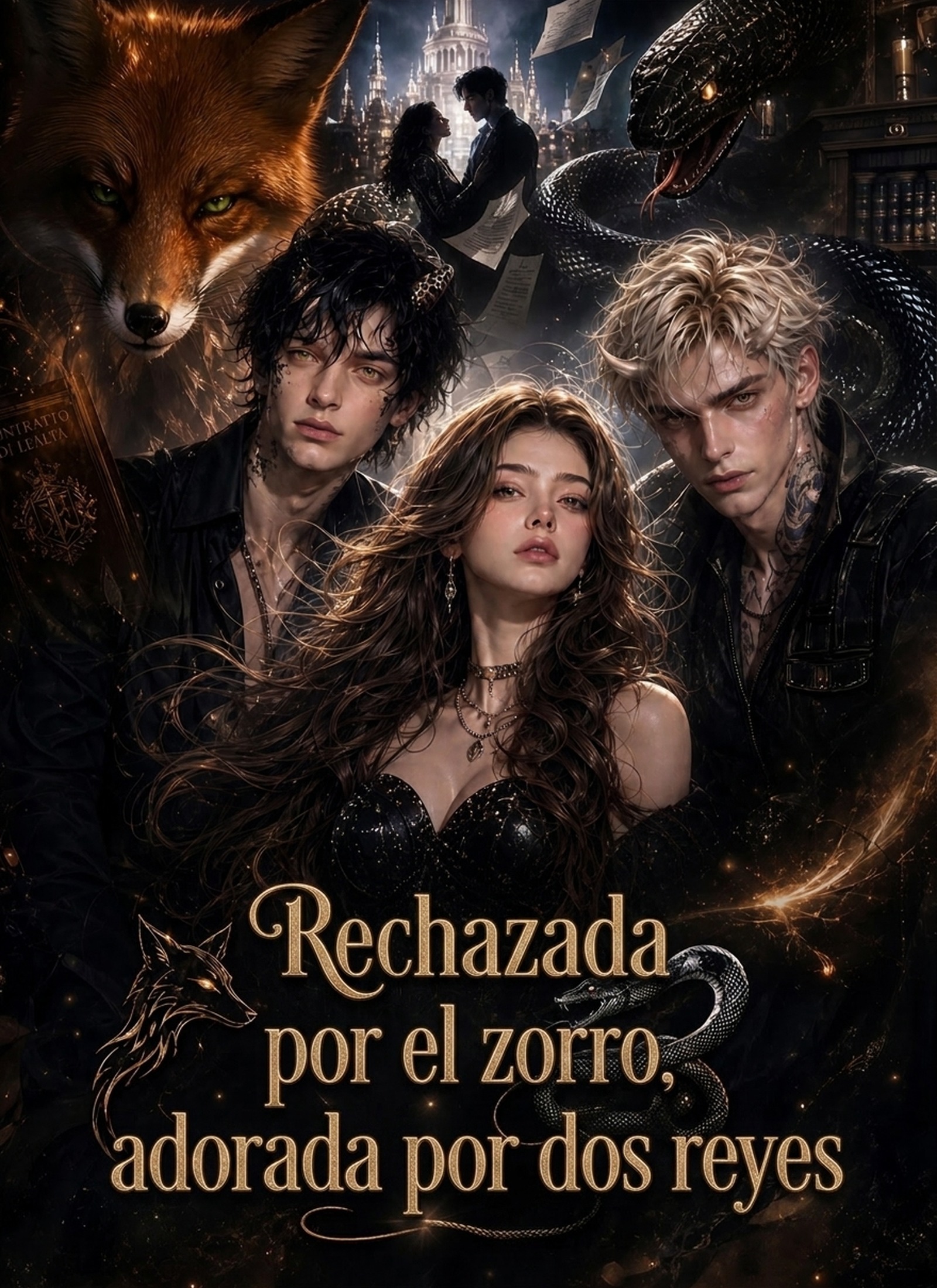 Rechazada por el zorro, adorada por dos reyes