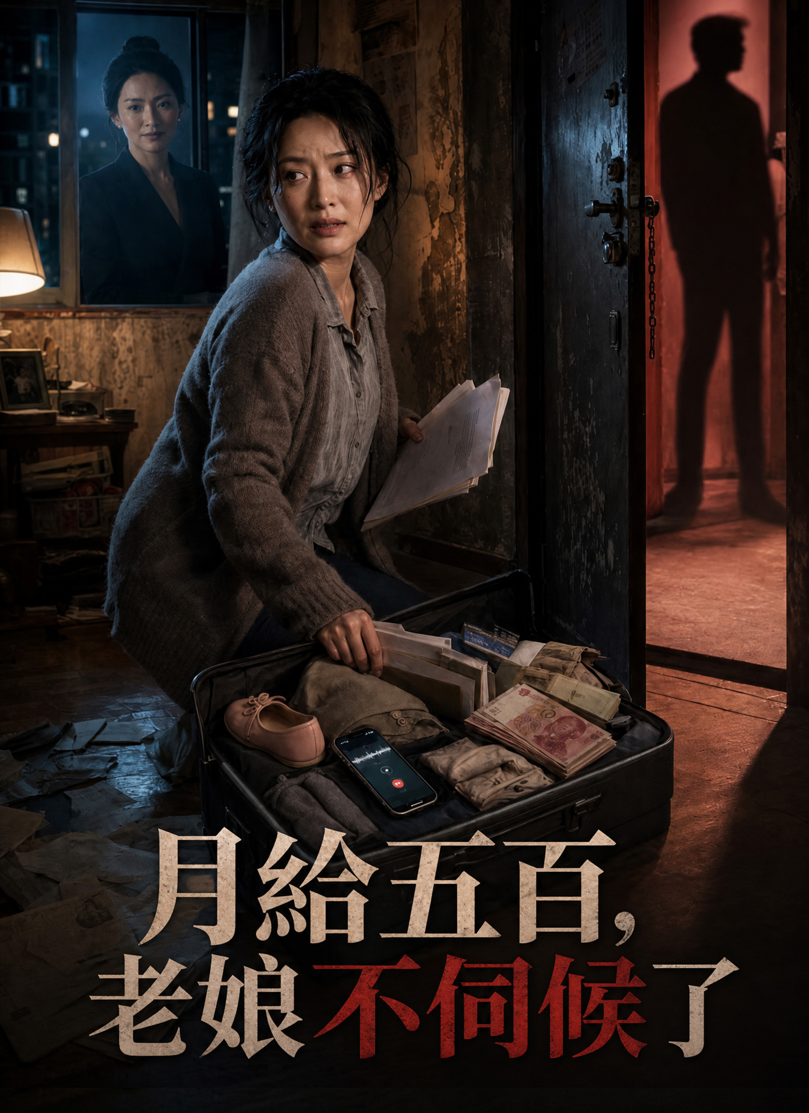 月給五百，老娘不伺候了
