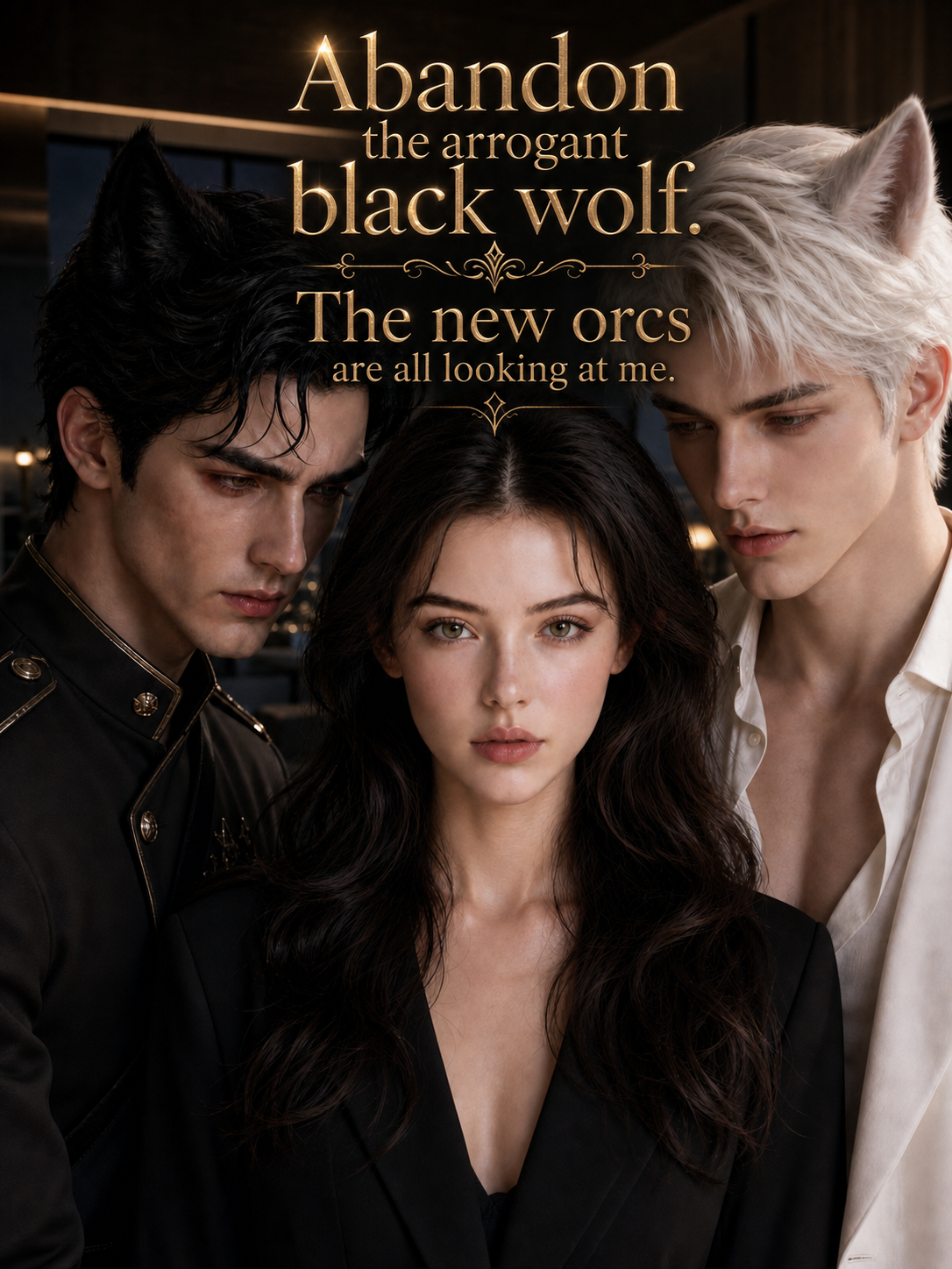 Abandon the arrogant black wolf. The new orcs are all looking at me.