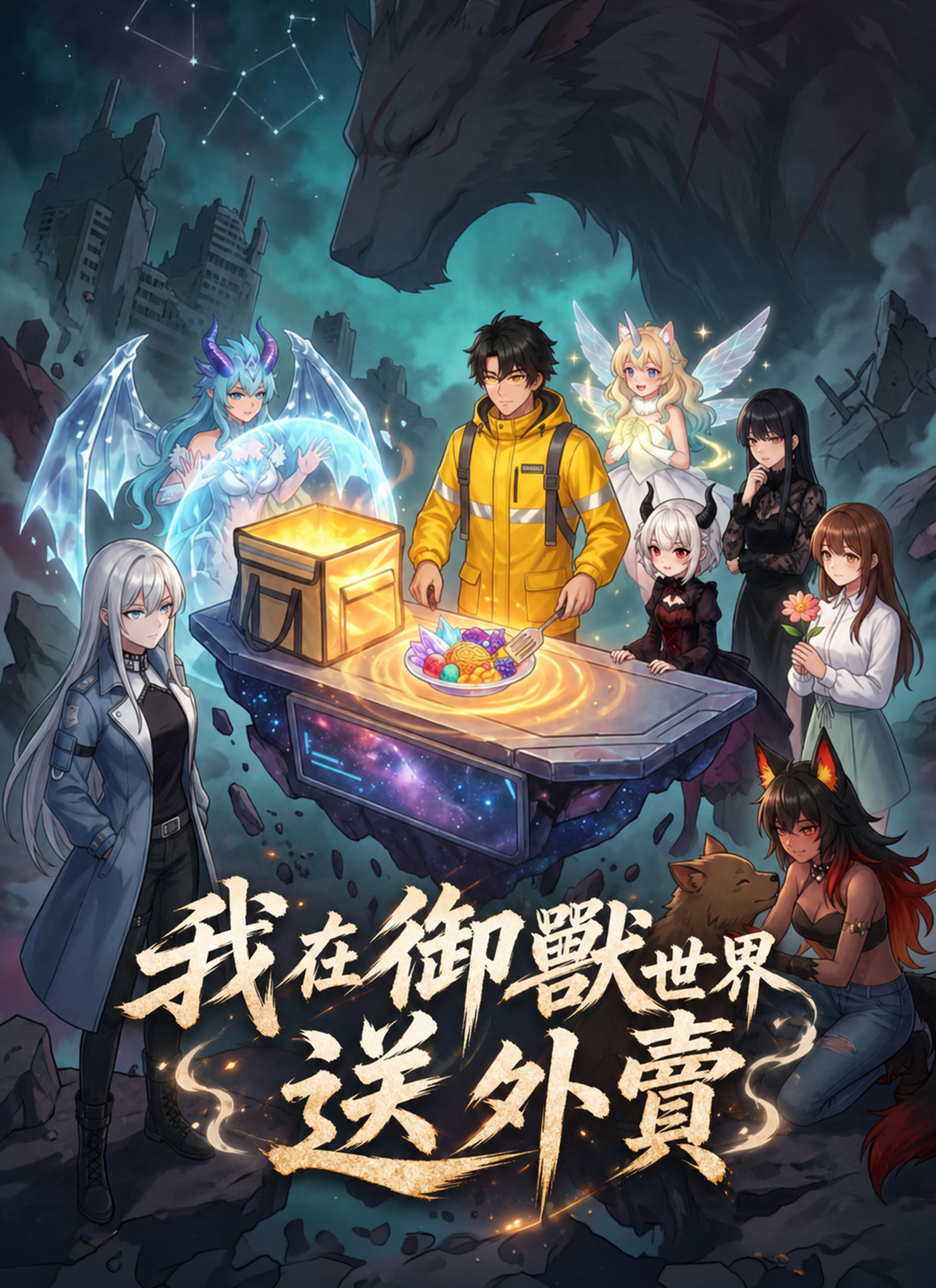 我在御獸世界送外賣