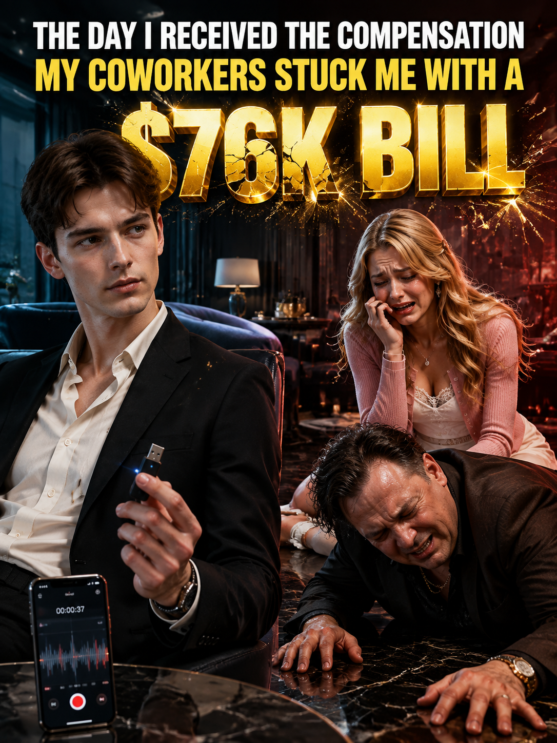 The day I received the compensation, My Coworkers Stuck Me With a $76K Bill