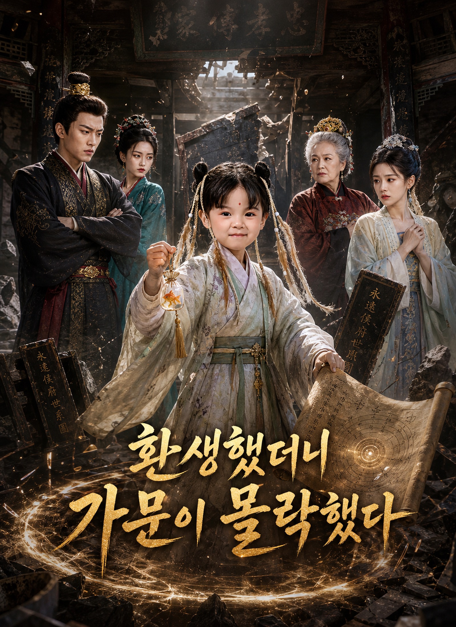 환생했더니 가문이 몰락했다