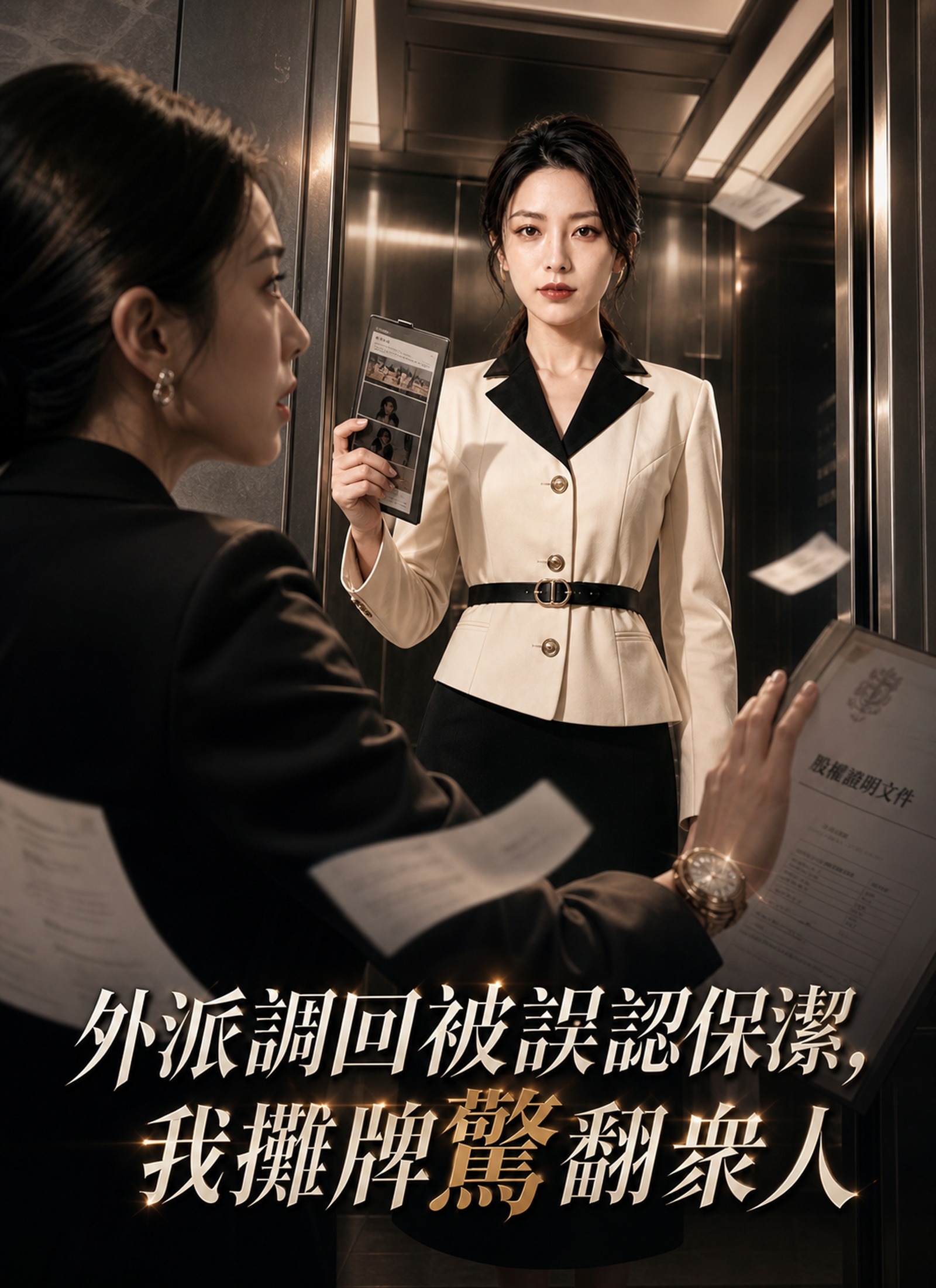 外派調回被誤認保潔，我攤牌驚翻衆人