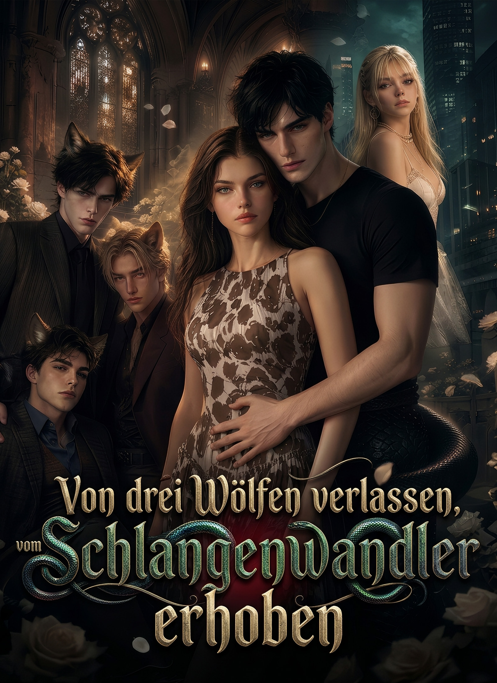 Von drei Wölfen verlassen, vom Schlangenwandler erhoben