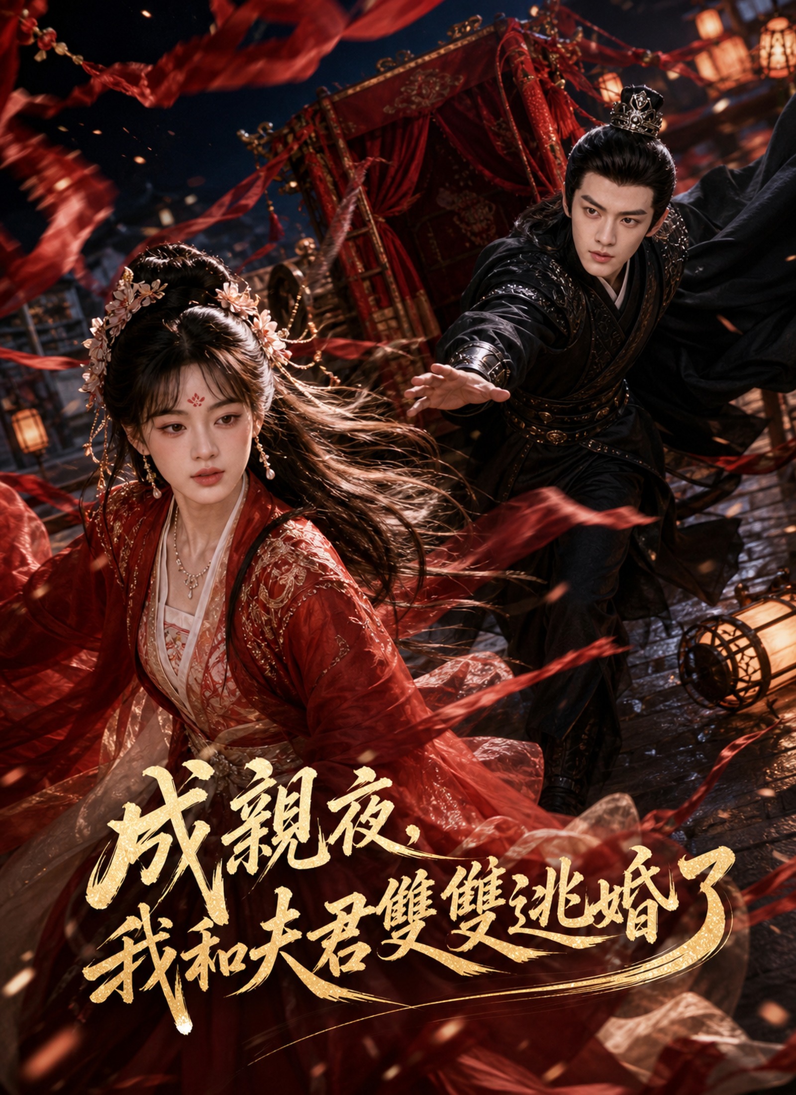 成親夜，我和夫君雙雙逃婚了