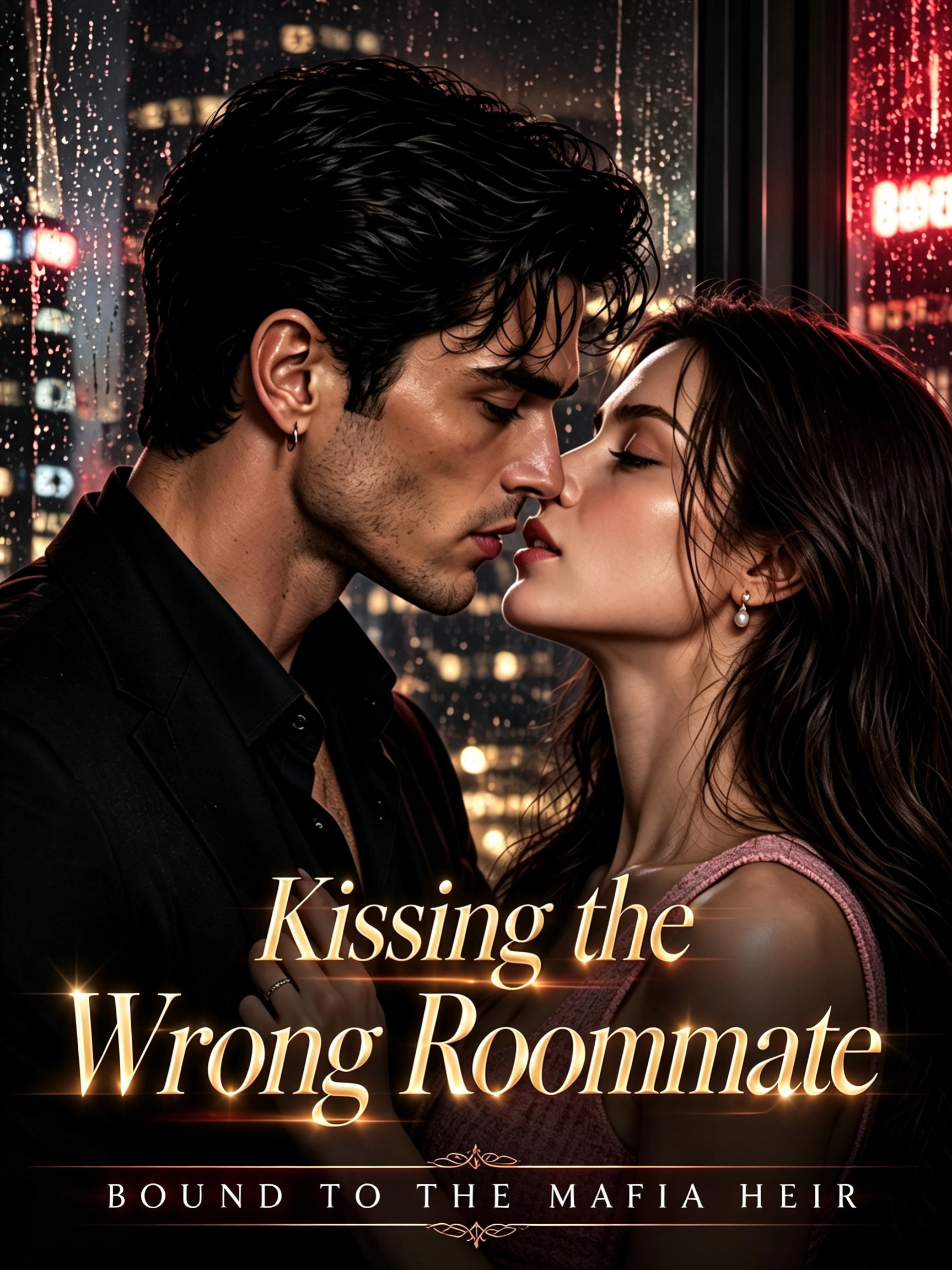 Kissing the Wrong Roommate : Bound to the Mafia Heir