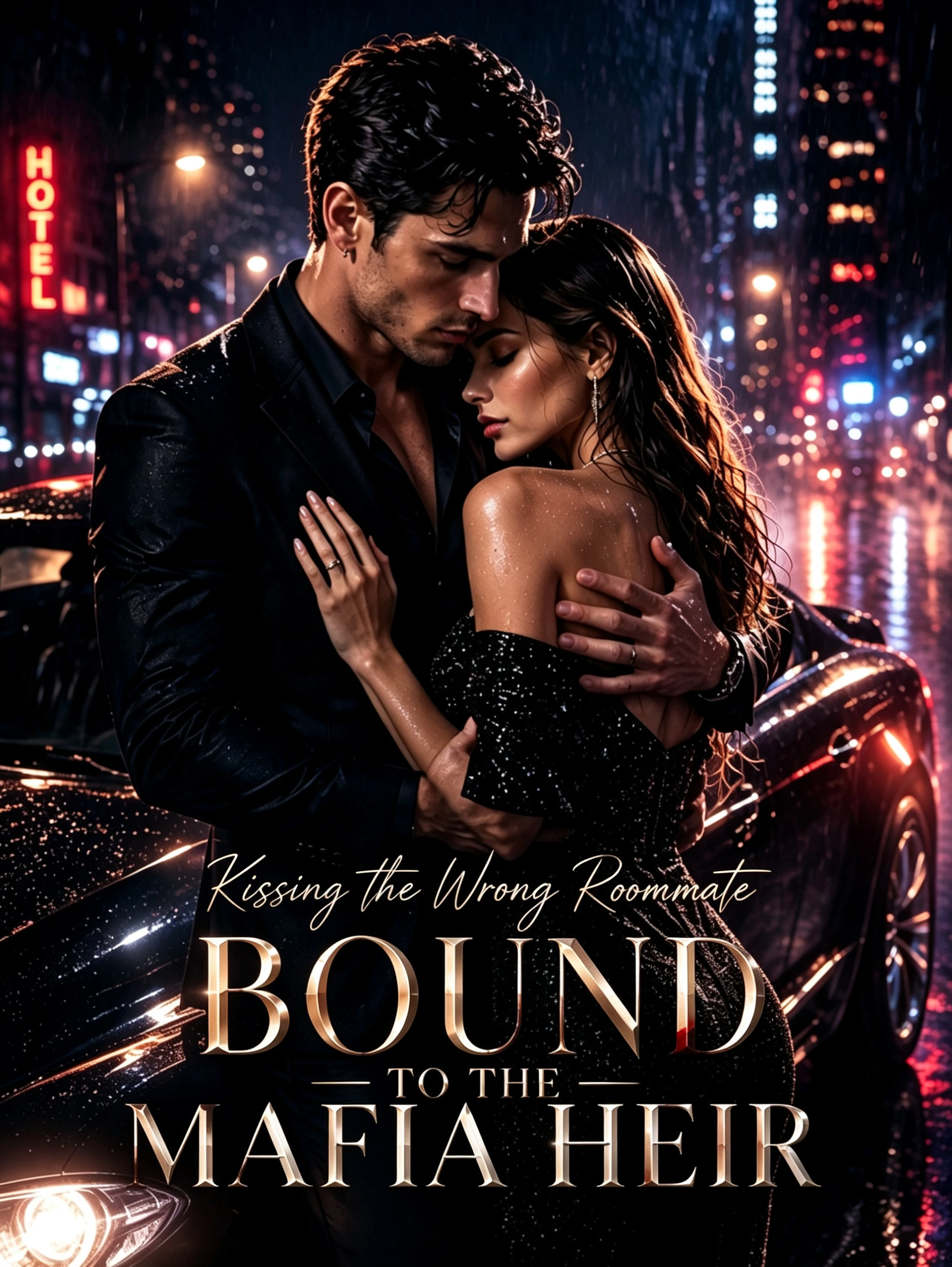 Kissing the Wrong Roommate : Bound to the Mafia Heir