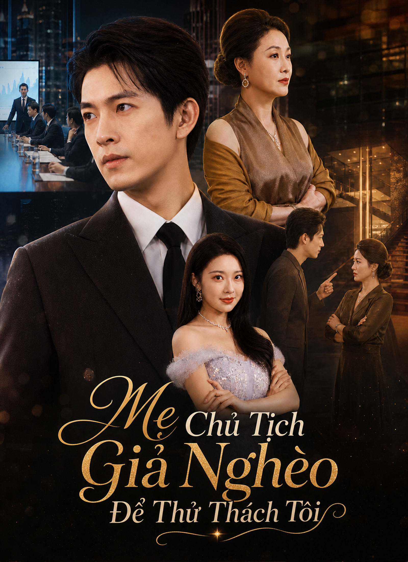 Mẹ Chủ Tịch Giả Nghèo Để Thử Thách Tôi