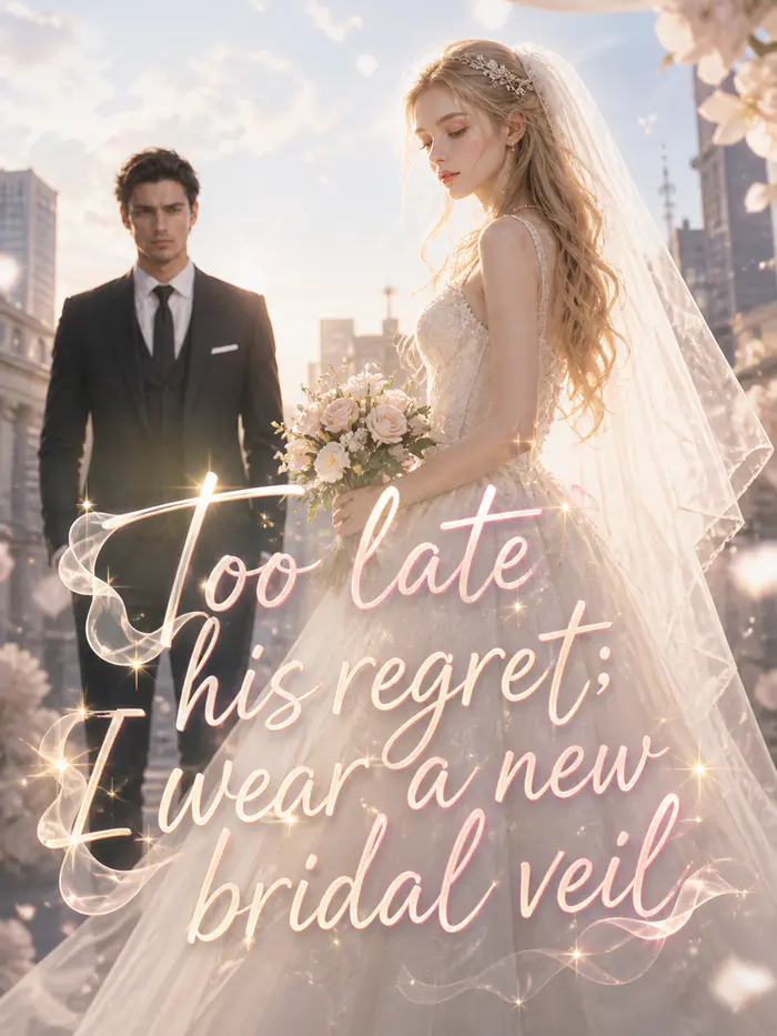 Too late his regret; I wear a new bridal veil