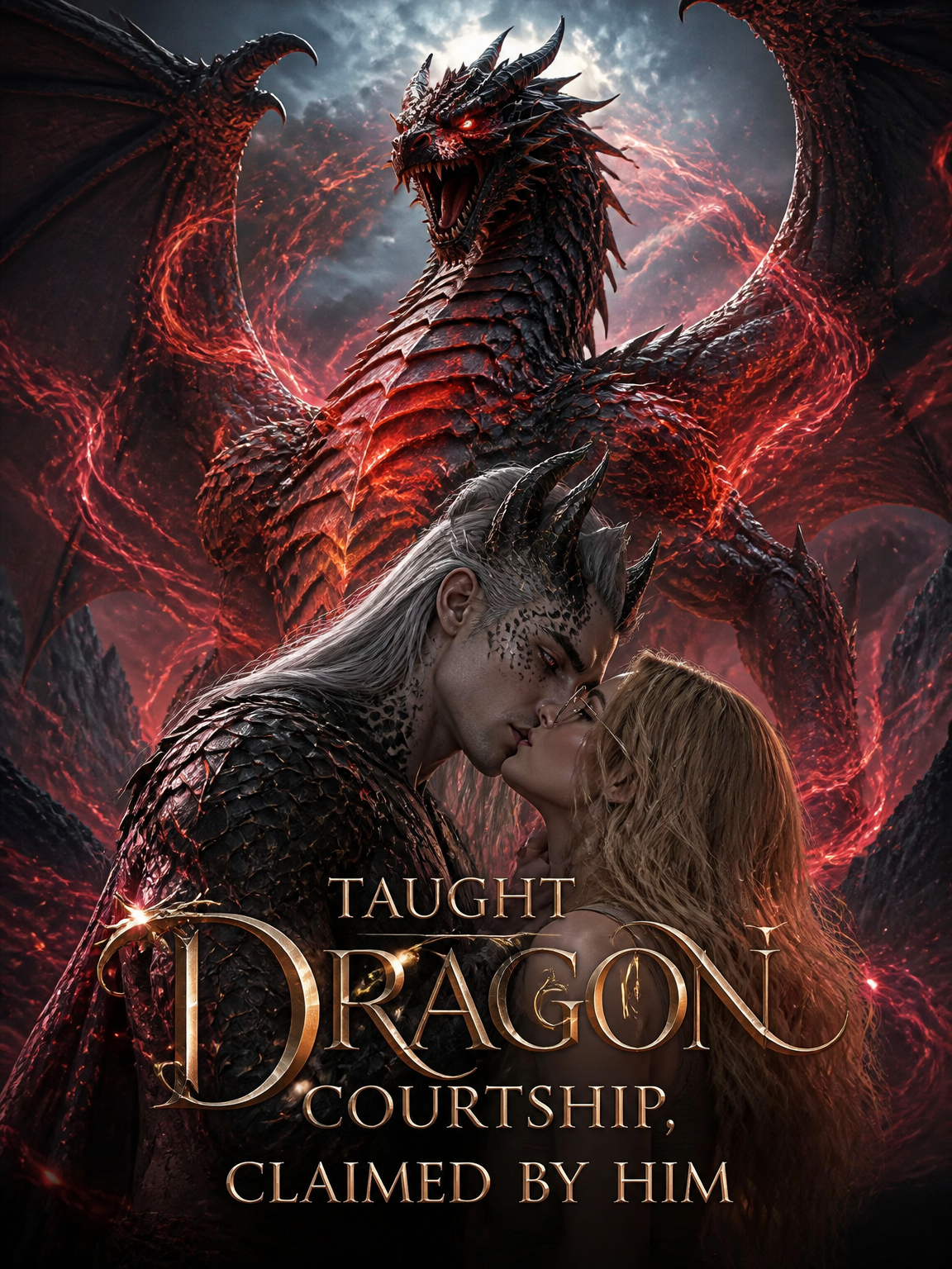 I Taught the Primordial Dragon to Court, But He Locked Me as His Mate