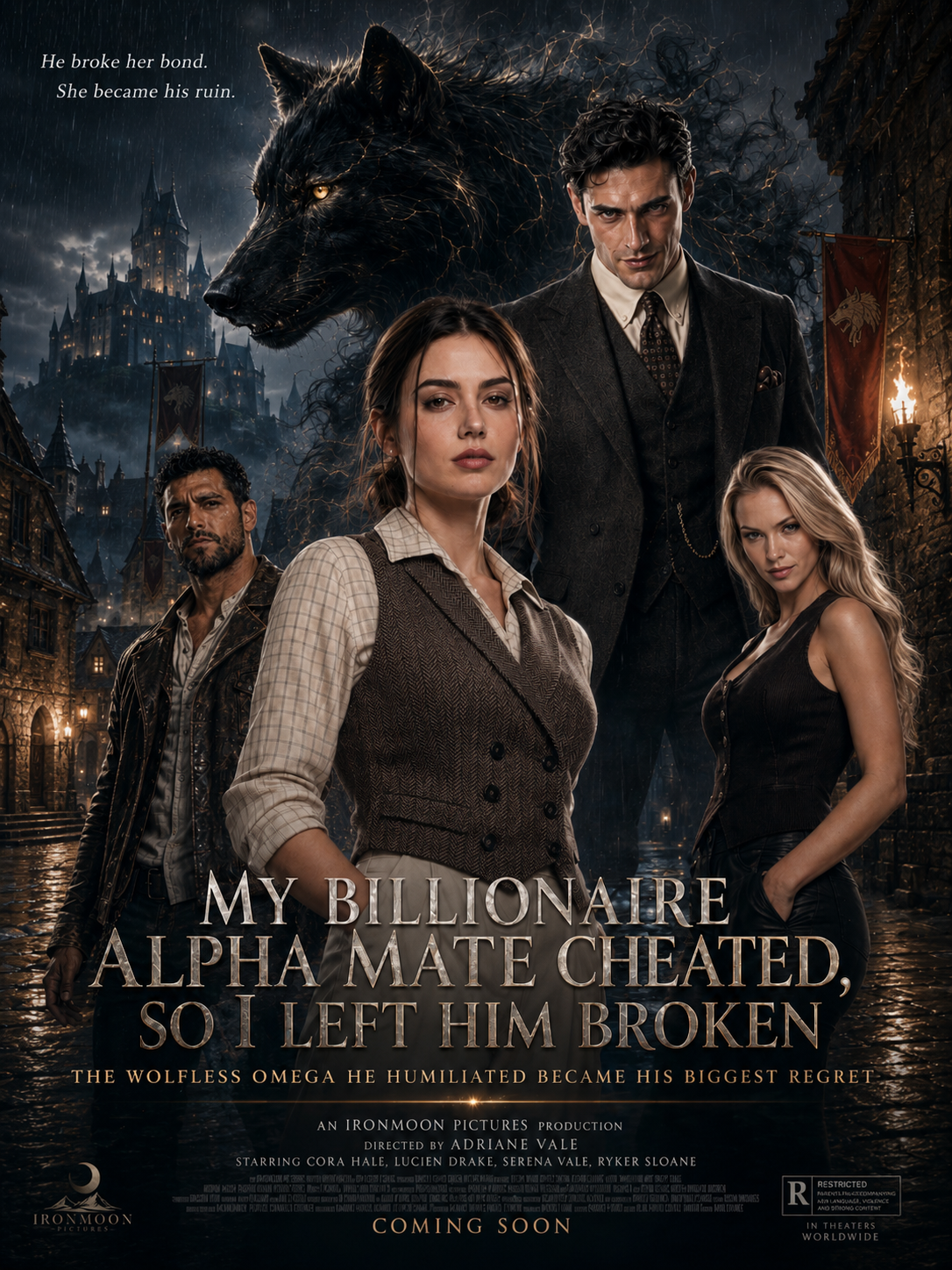 My Billionaire Alpha Mate Cheated, So I Left Him Broken