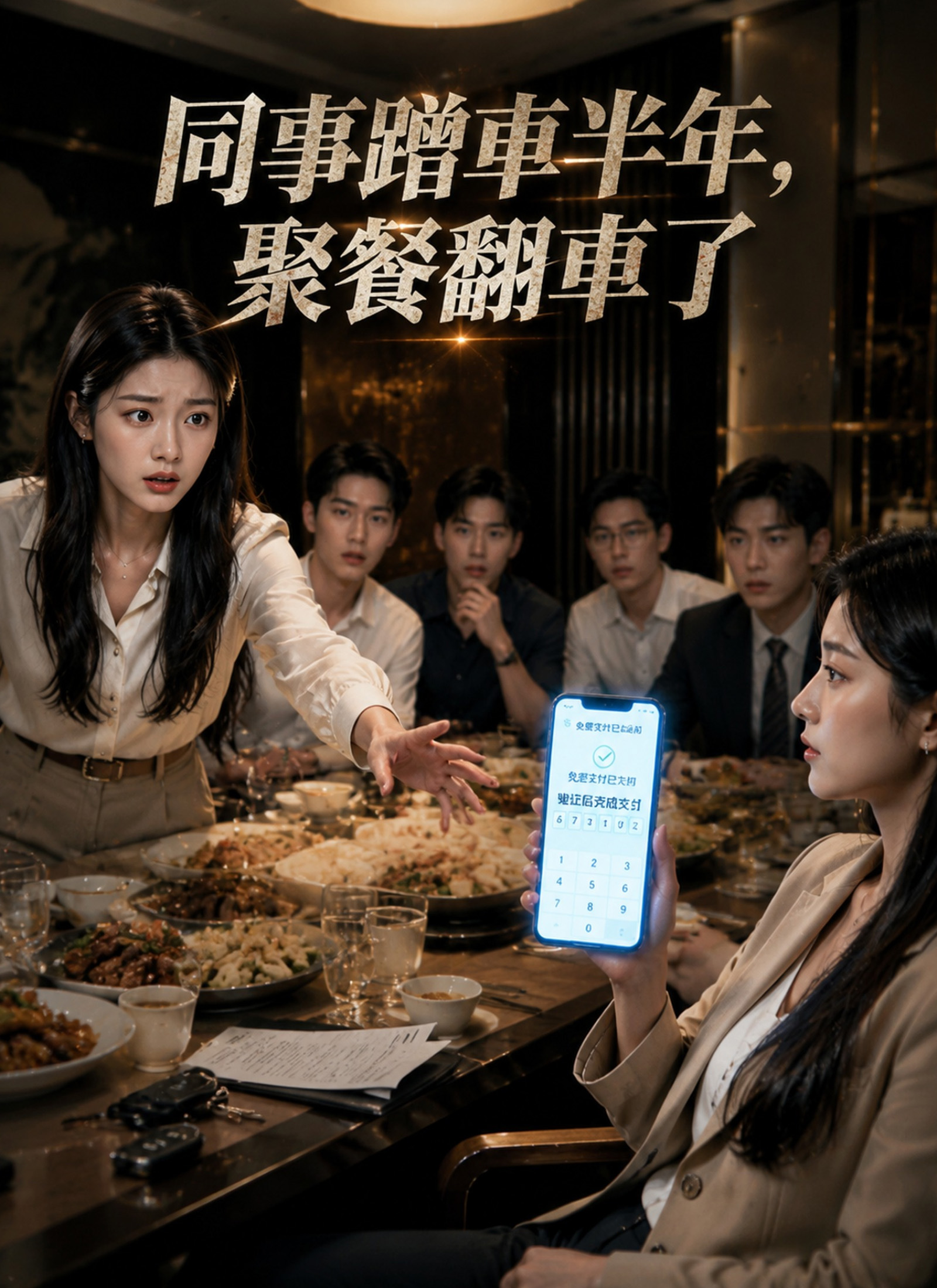 同事蹭車半年，聚餐翻車了