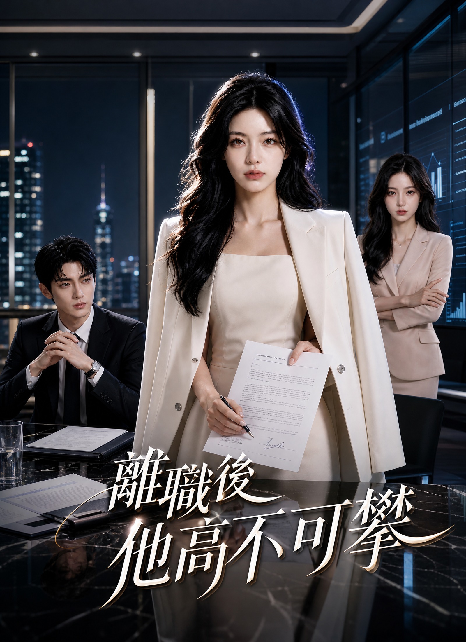離職後，他高不可攀