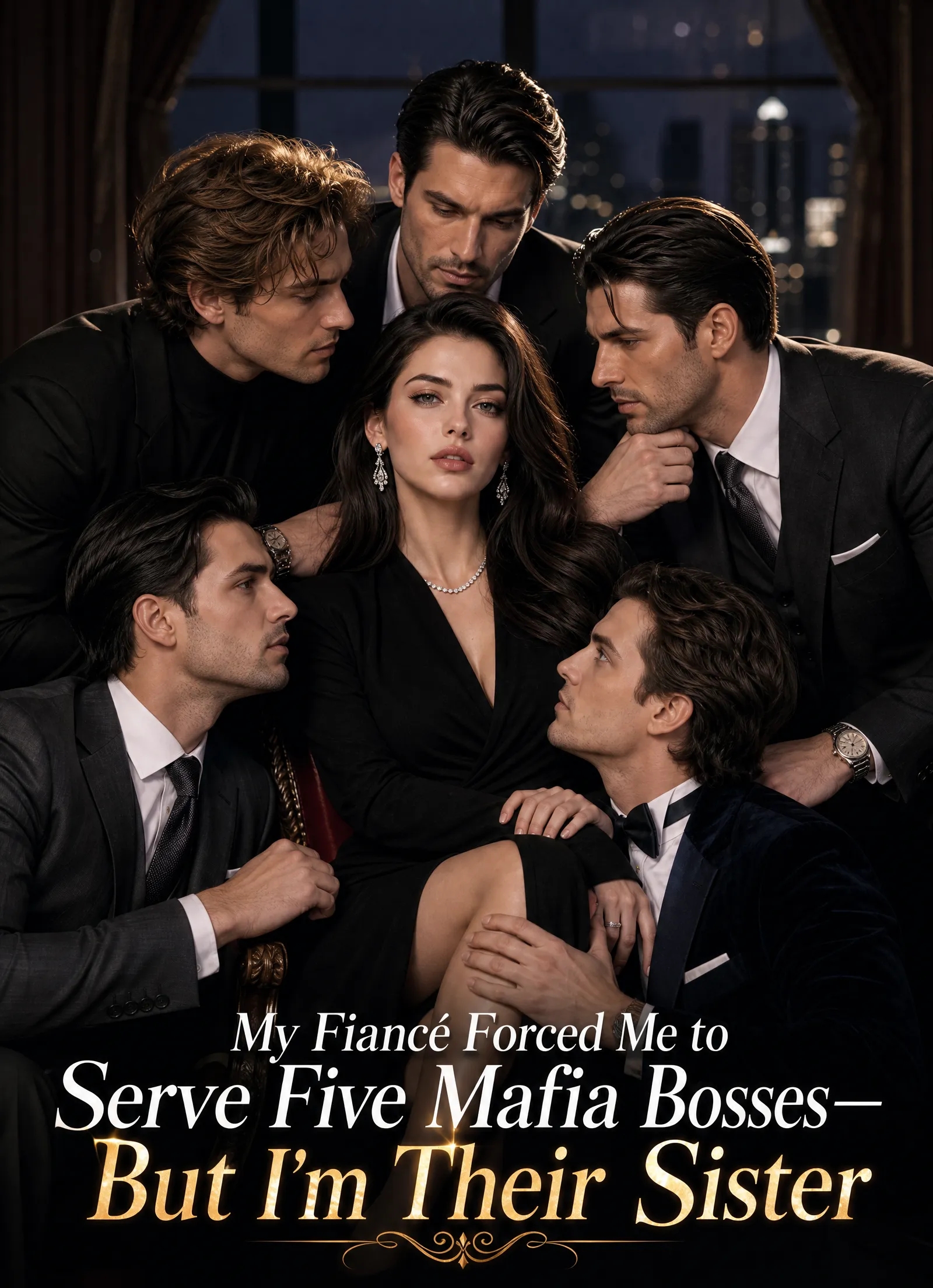 My Fiancé Forced Me to Serve Five Mafia Bosses—But I'm Their Sister