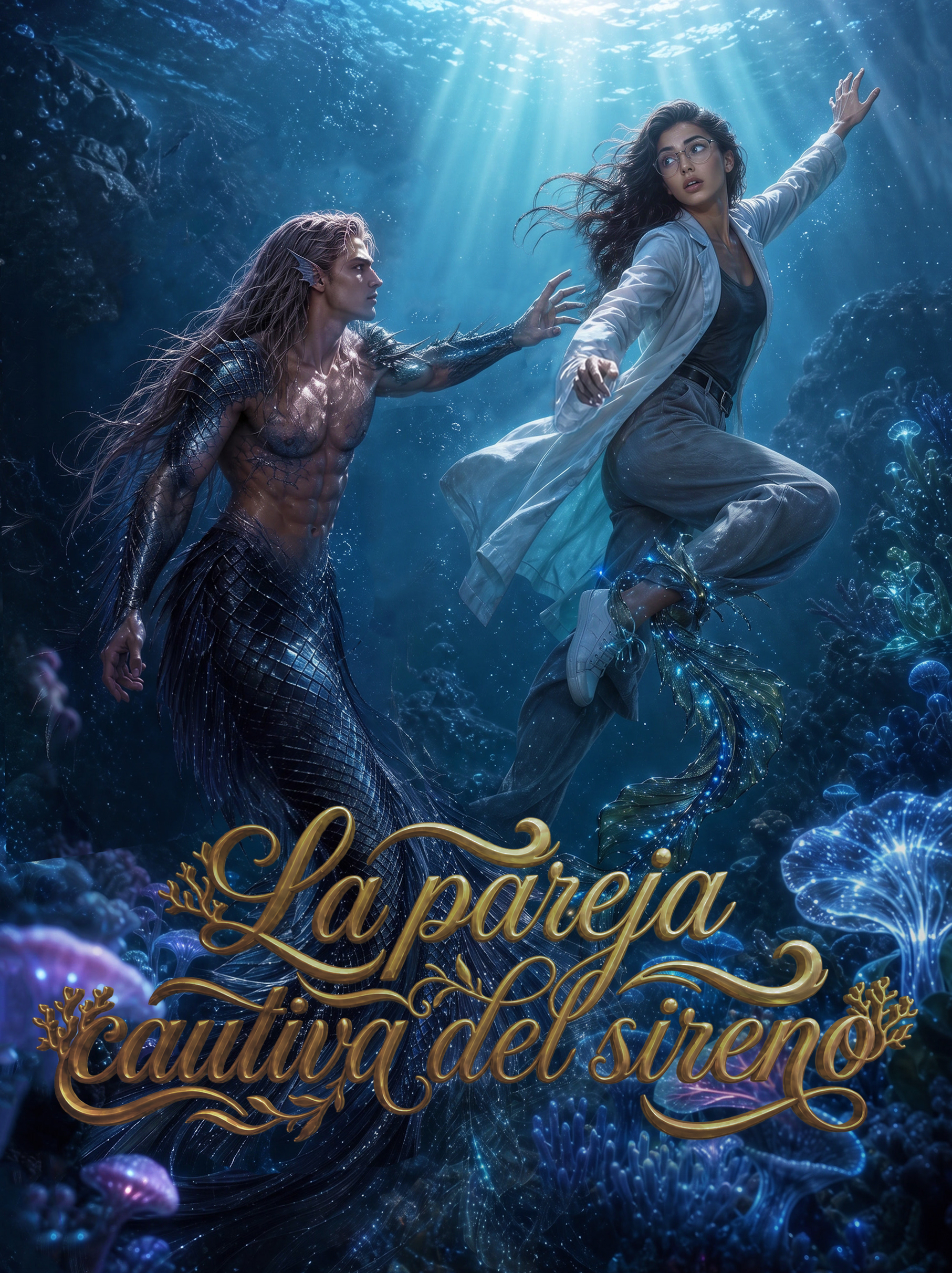 La pareja cautiva del sireno
