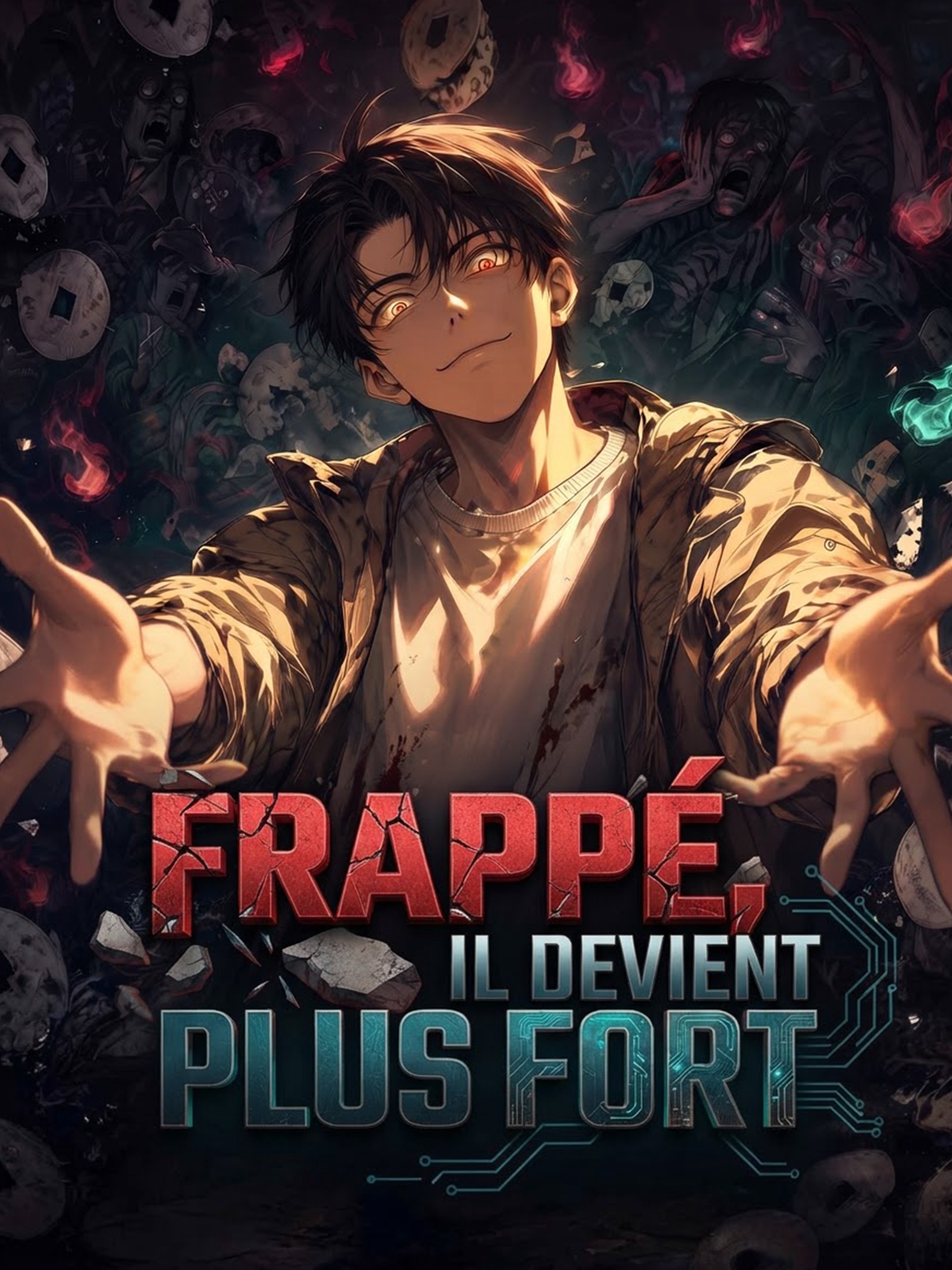 Frappé, il devient Plus Fort
