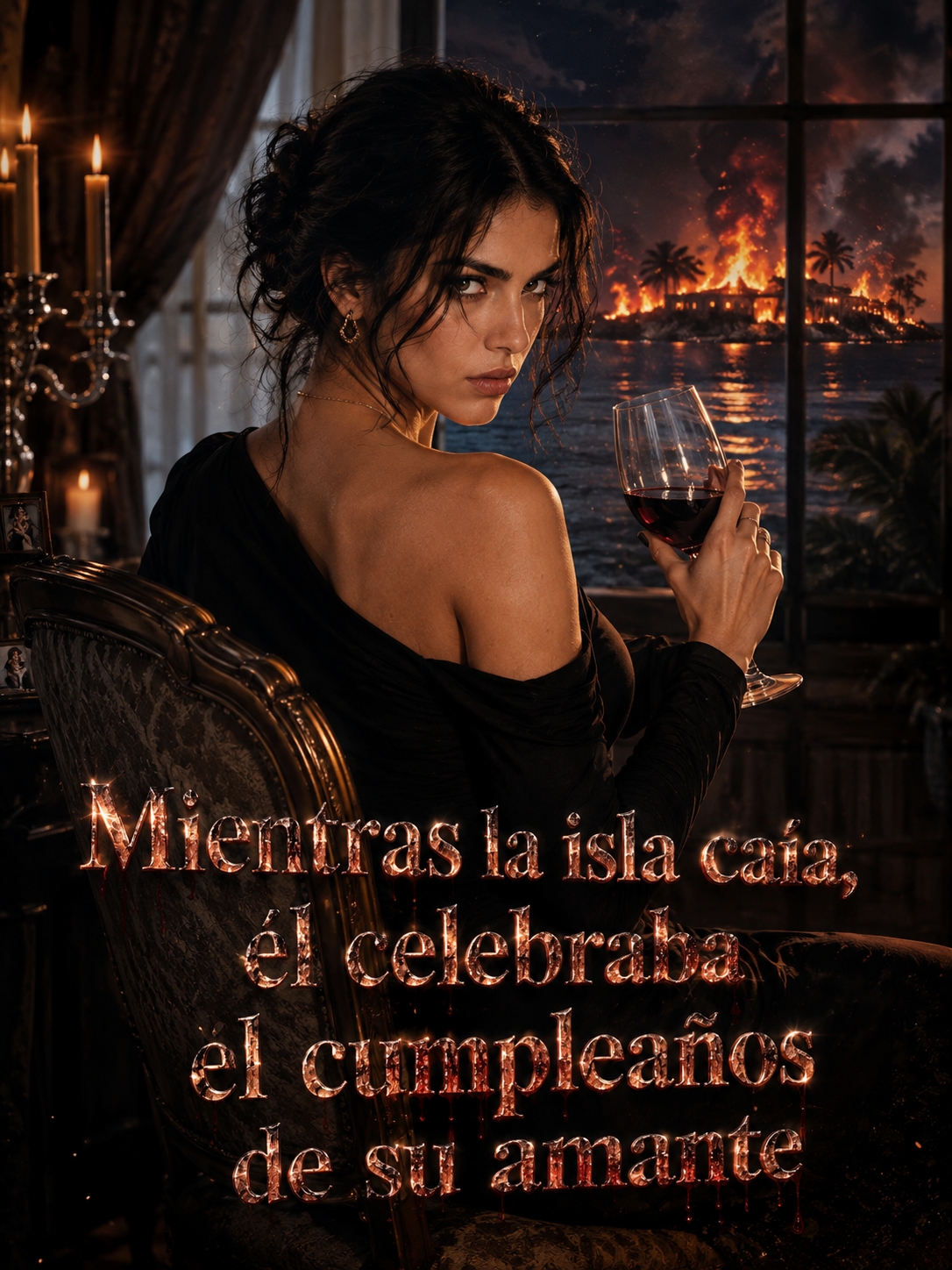Mientras la isla caía, él celebraba el cumpleaños de su amante