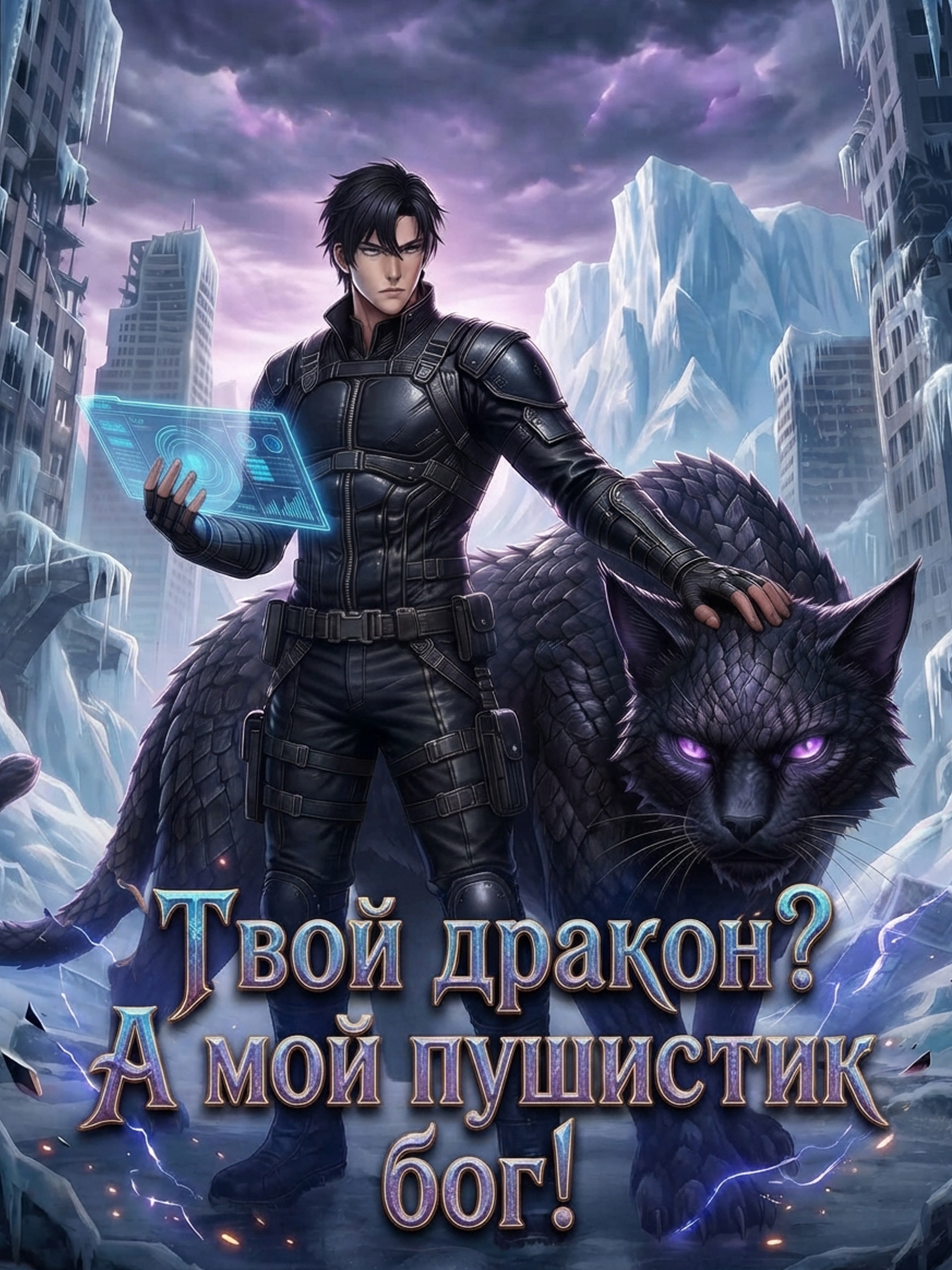 Твой дракон? А мой пушистик бог!