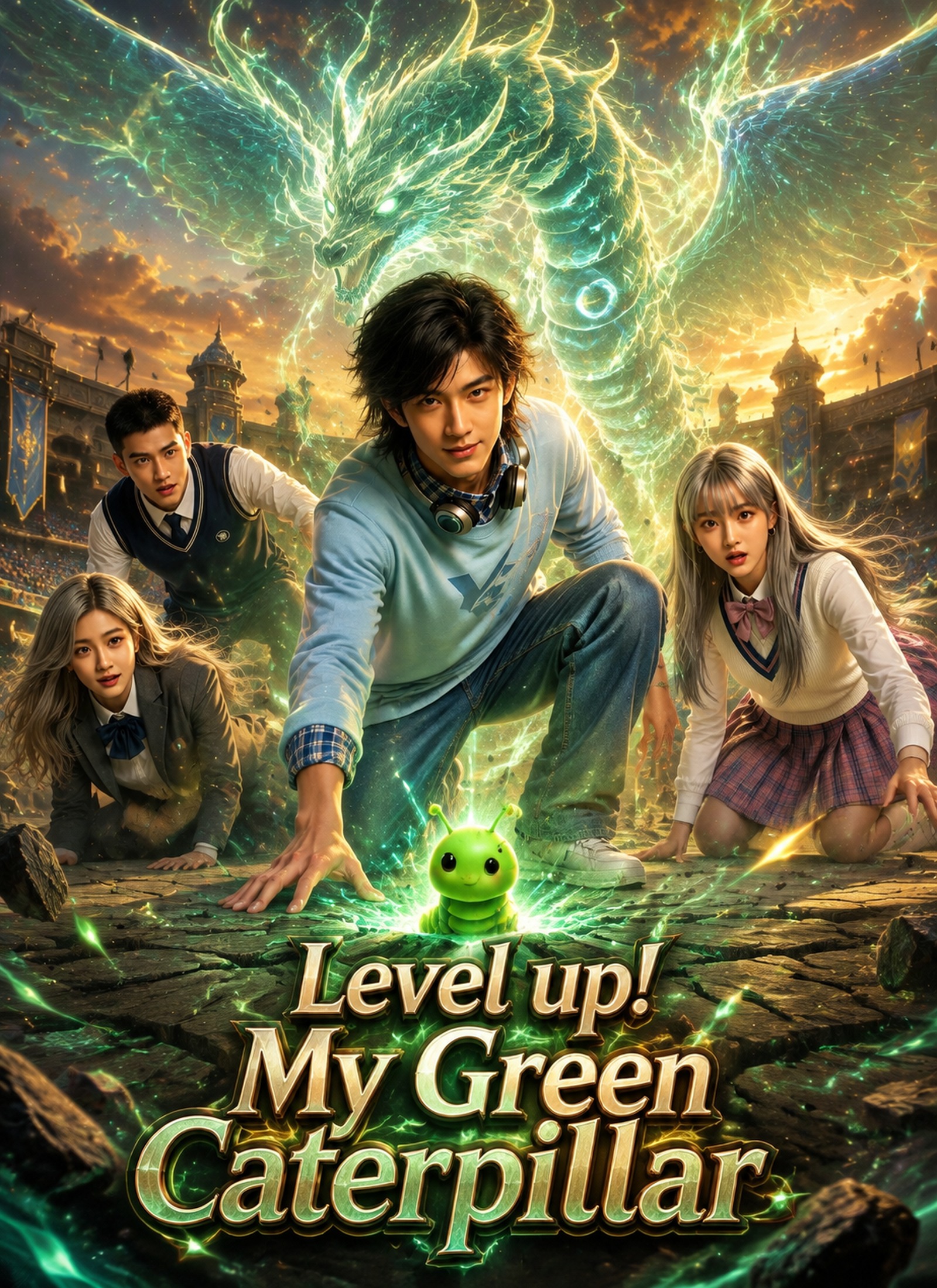 Level up! My Green Caterpillar