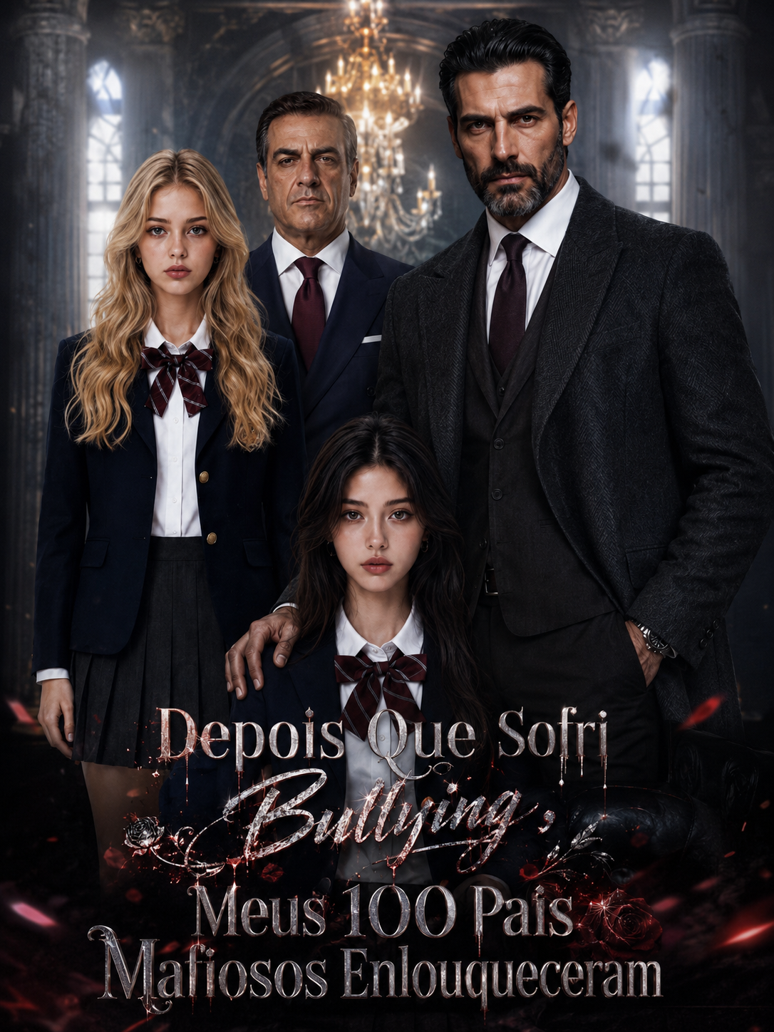 Depois Que Sofri Bullying，Meus 100 Pais Mafiosos Enlouqueceram