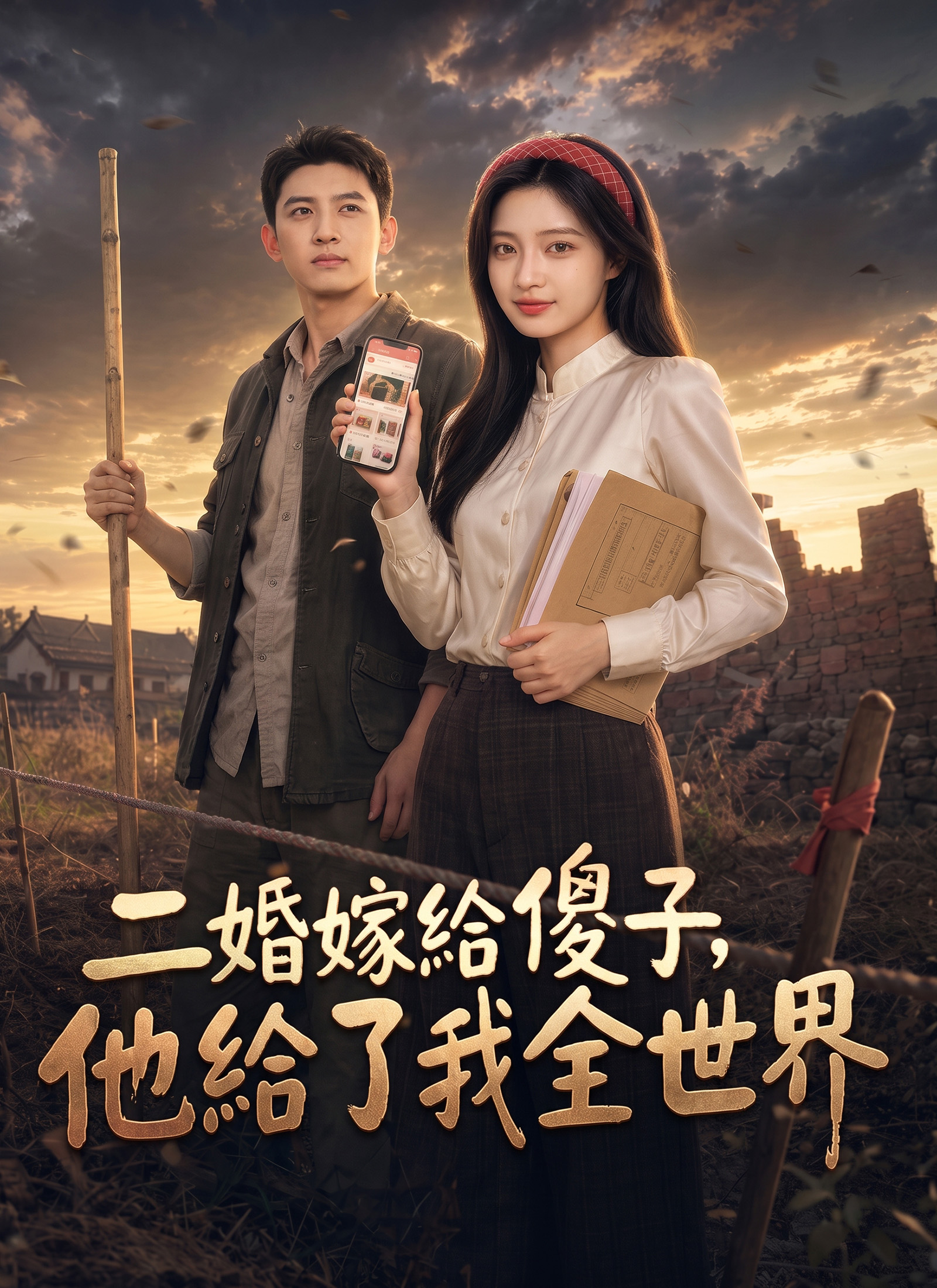 二婚嫁給傻子，他給了我全世界