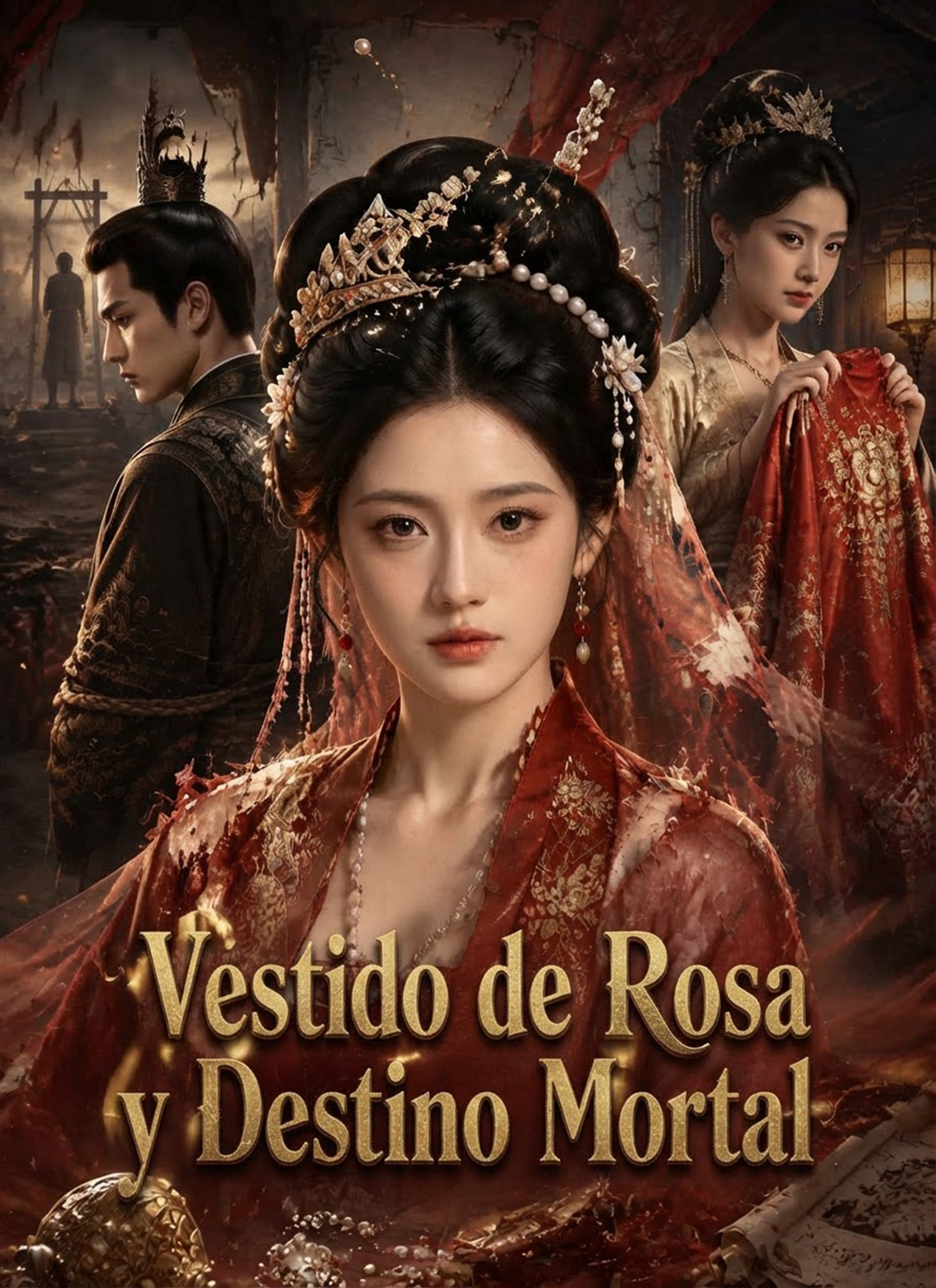 [Doblado]Vestido de Rosa y Destino Mortal