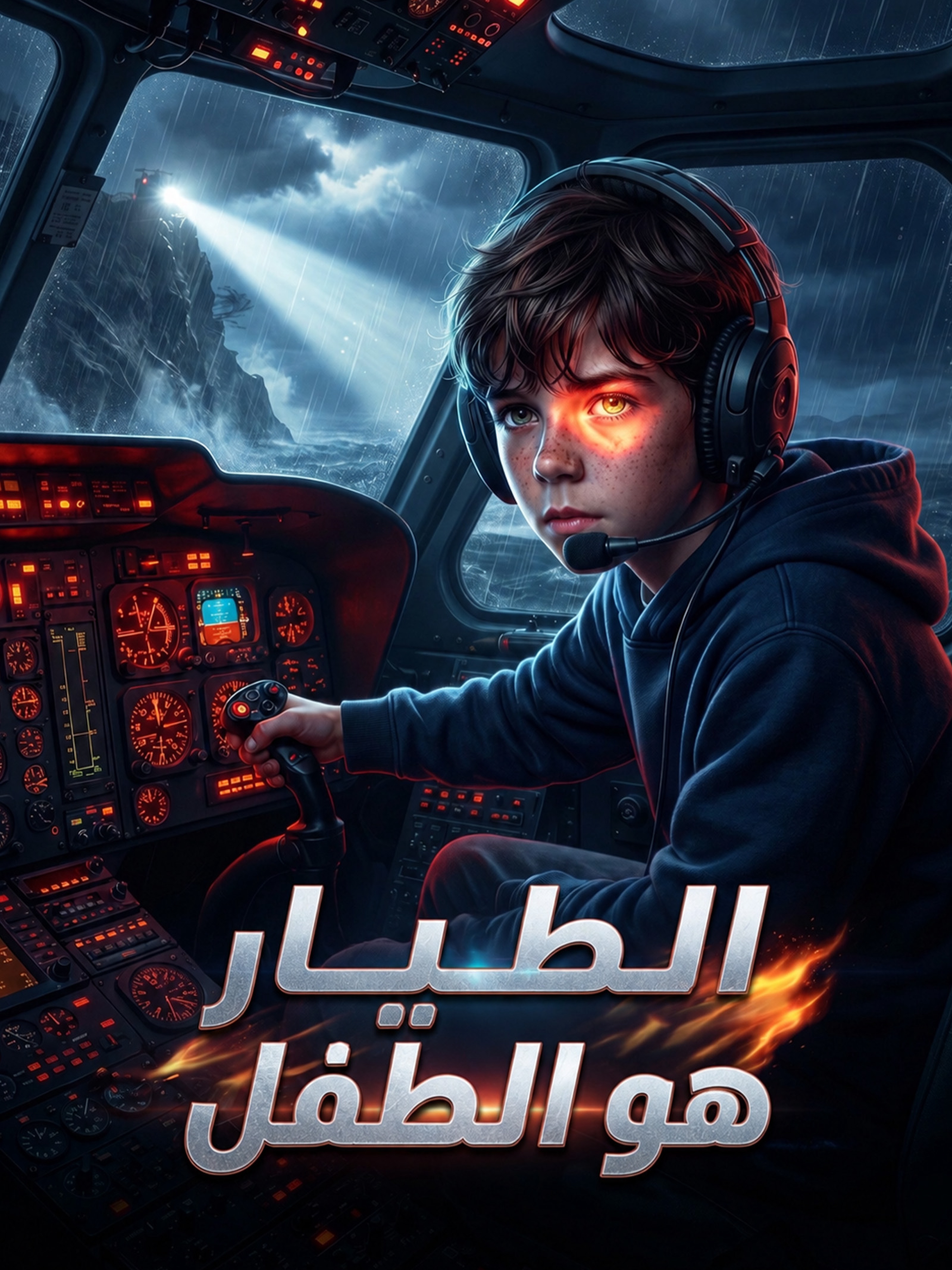 الطيار هو الطفل