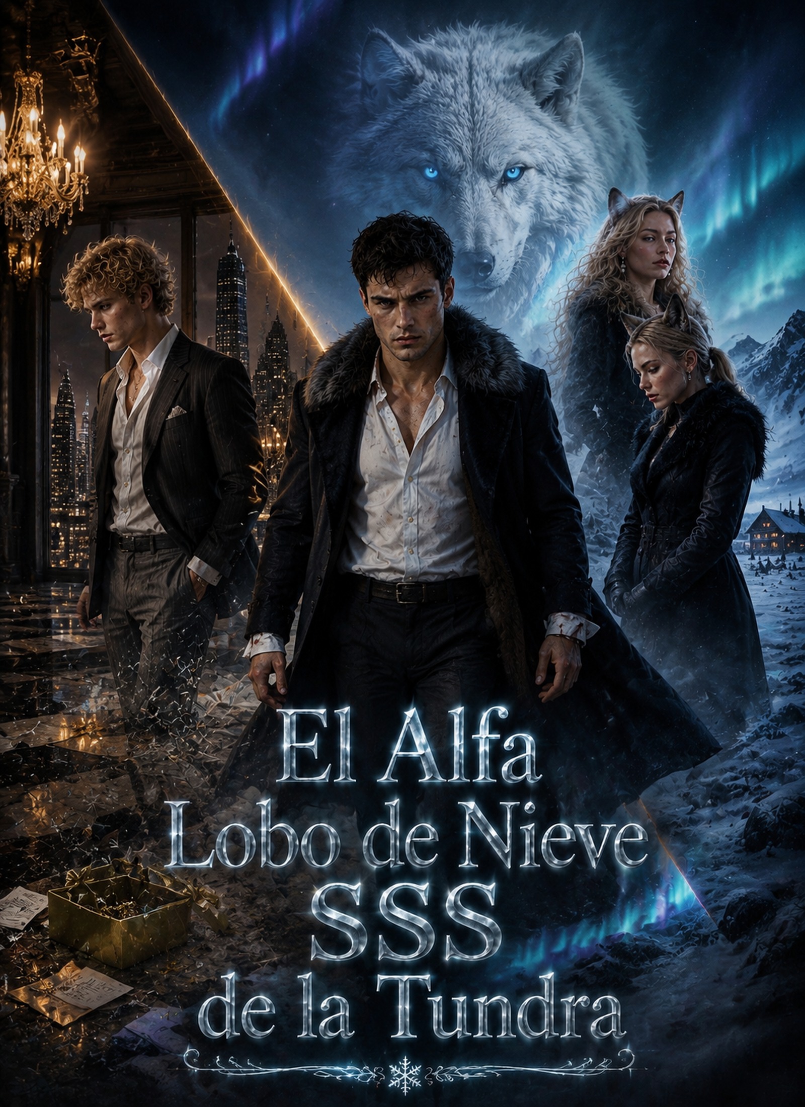 El Alfa Lobo de Nieve SSS de la Tundra