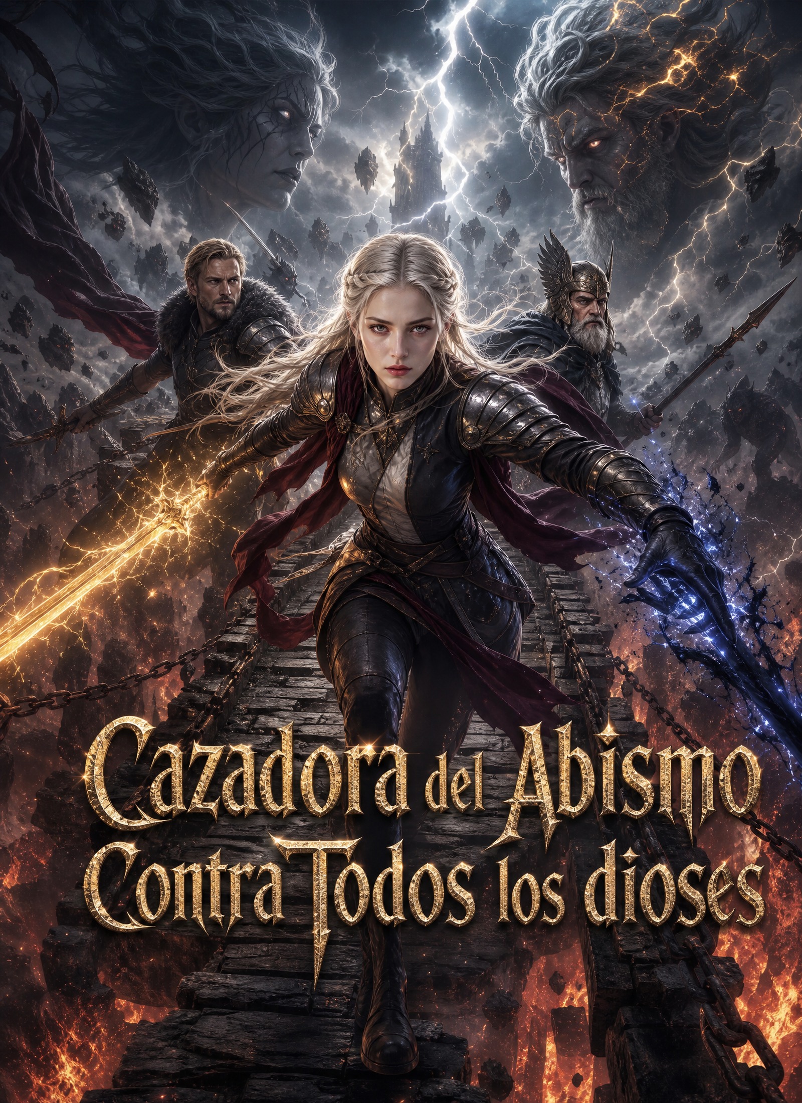 [Doblado]Cazadora del Abismo Contra Todos los dioses