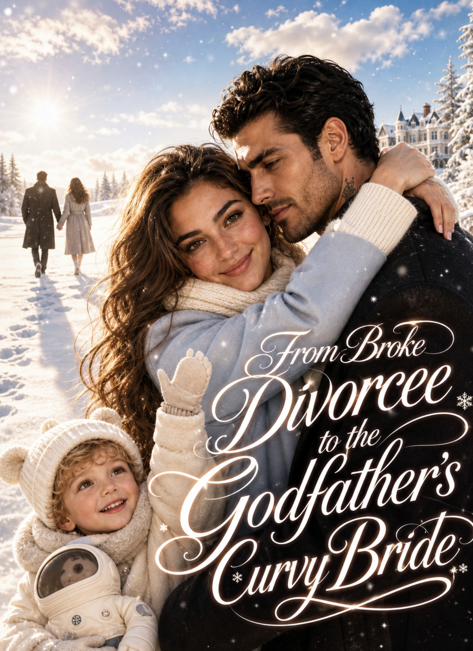 From Broke Divorcee to the Godfather's Curvy Bride