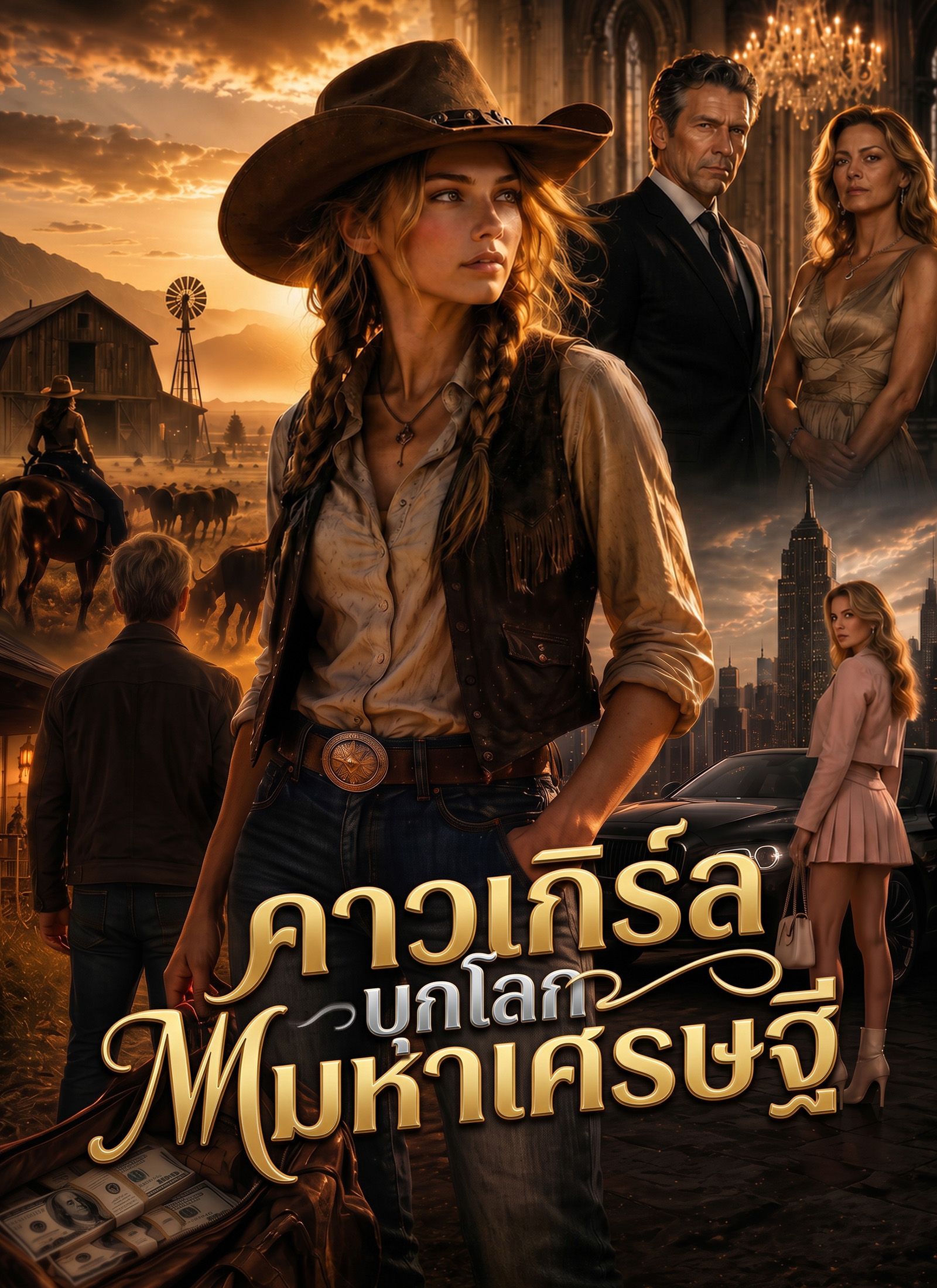คาวเกิร์ลบุกโลกมหาเศรษฐี